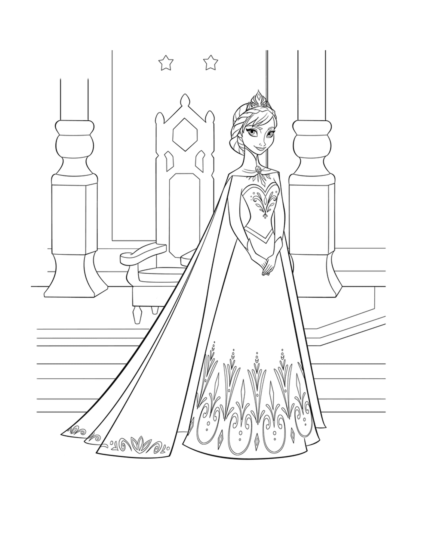  Elsa, Reina de las Nieves, según Disney 