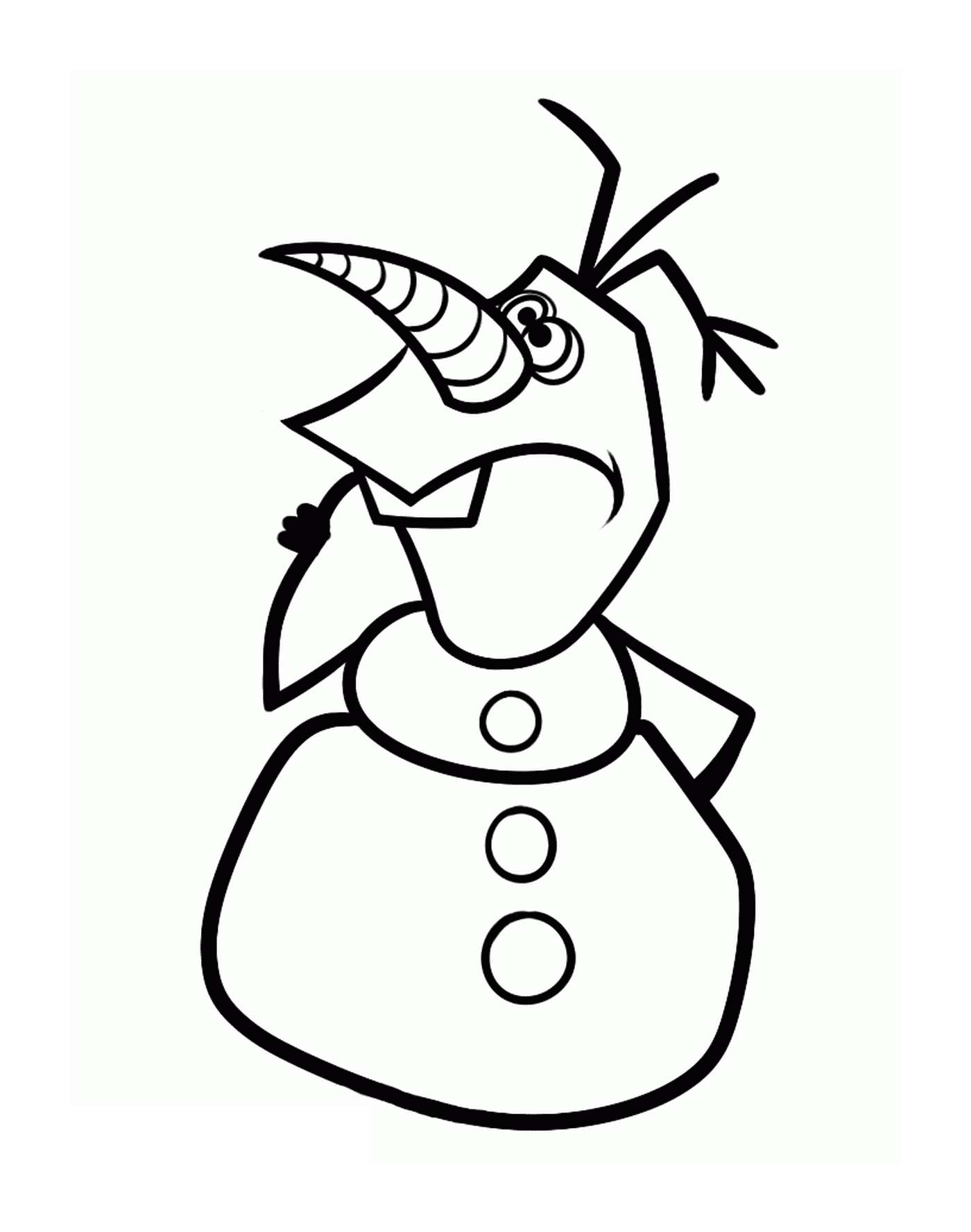  Olaf un po 'malata 