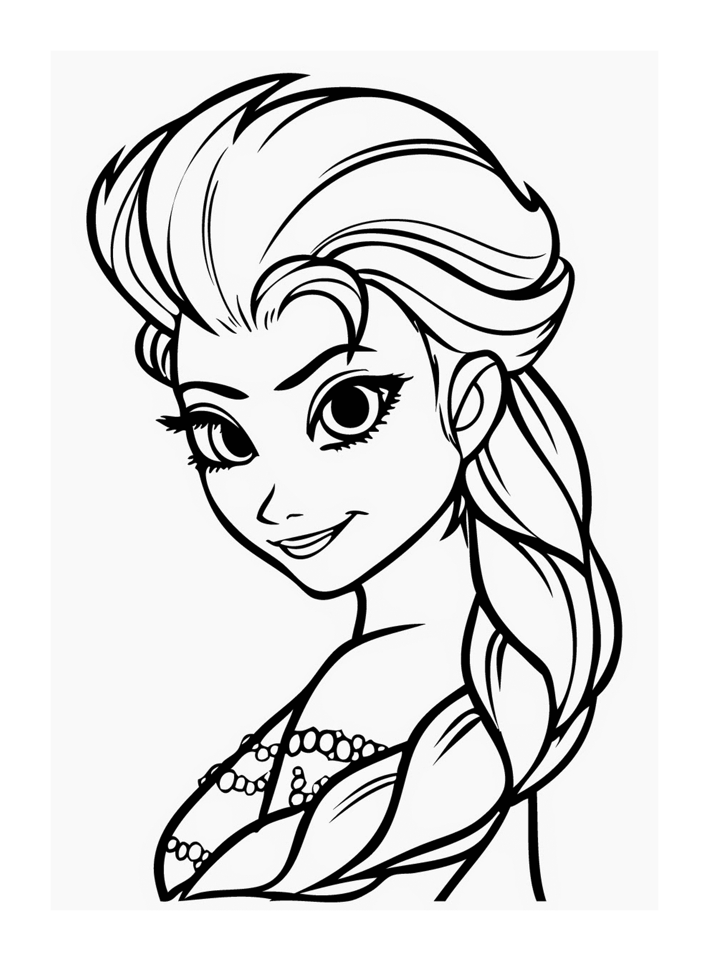  Elsa, the beautiful princess 