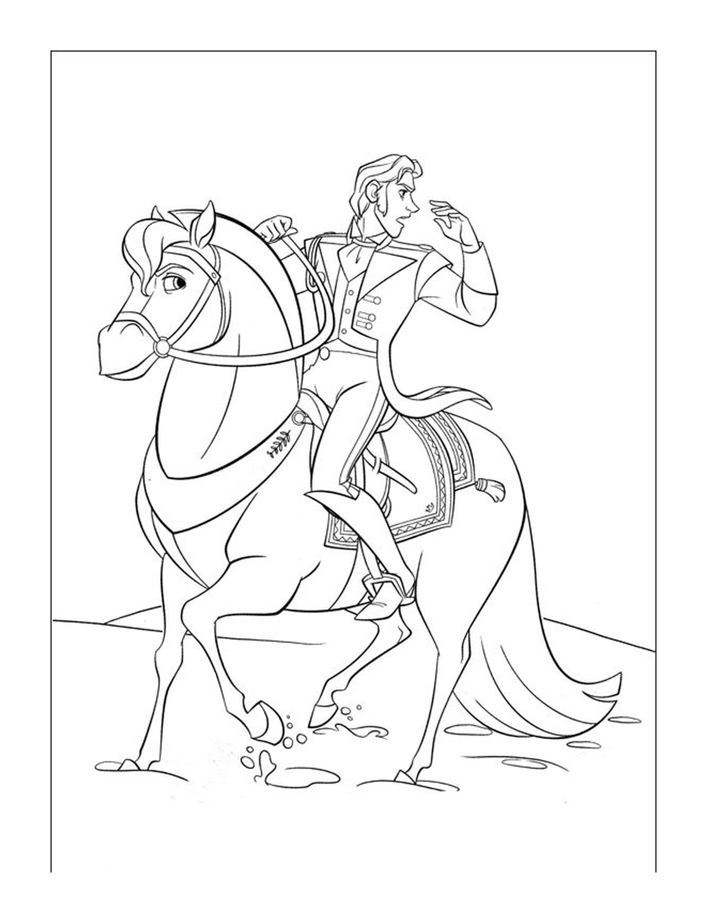  Prince Hans proudly gallops 