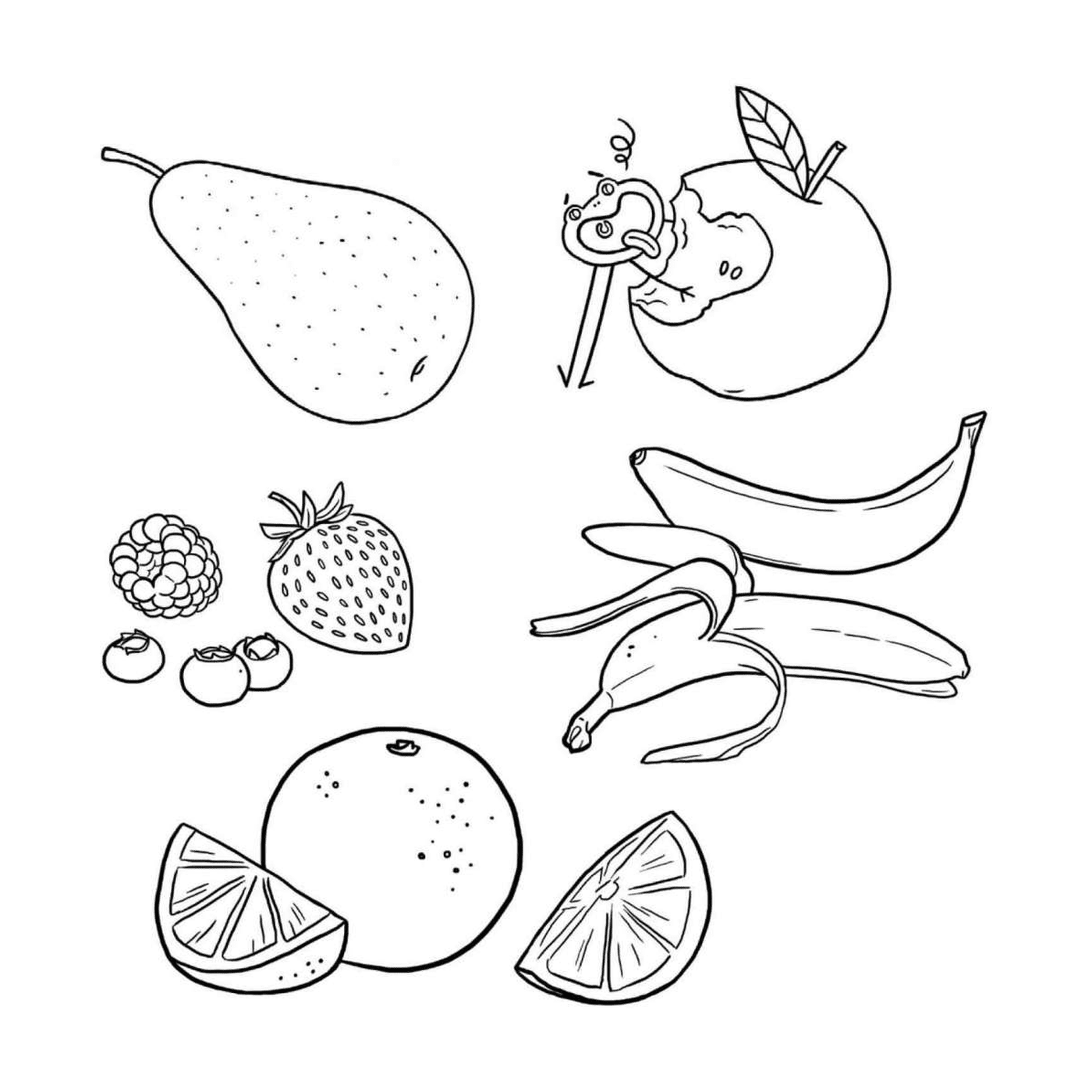  Сбалансированное питание с фруктами 