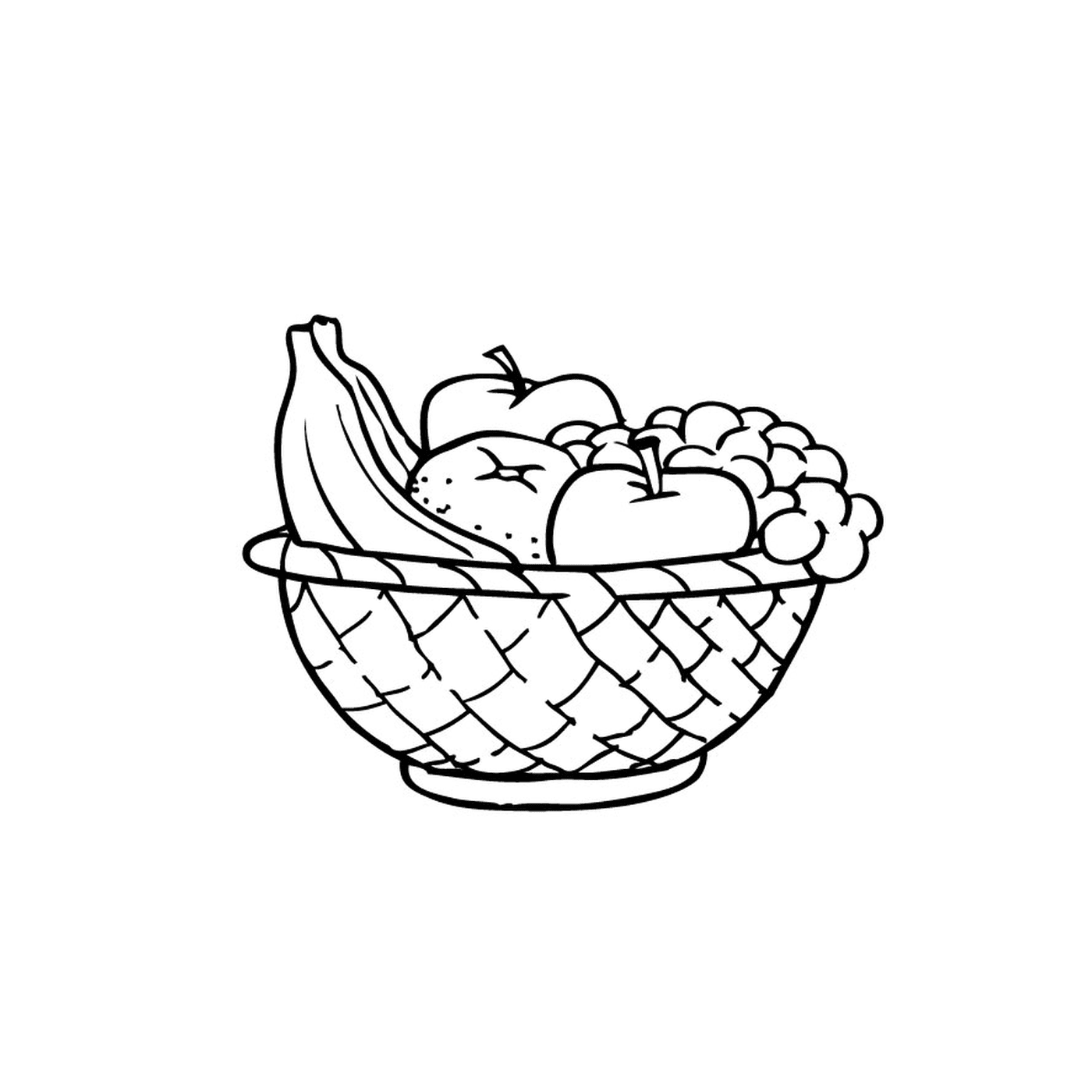  bowl of summer fruit 