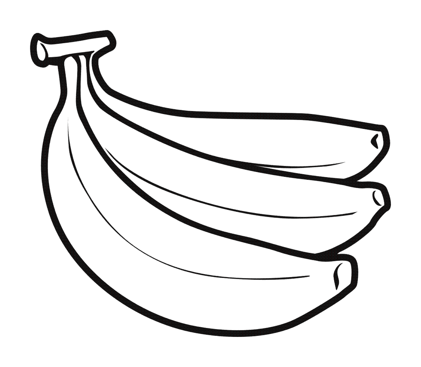  Reife Bananen auf dem Boden 