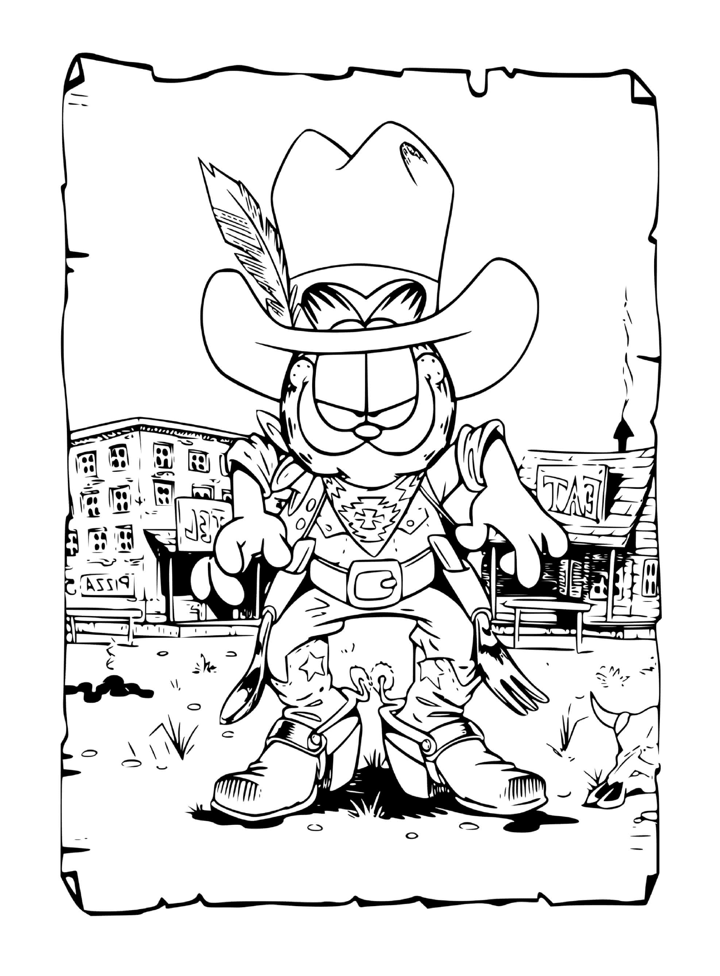  Garfield, the cowboy of the great plains 