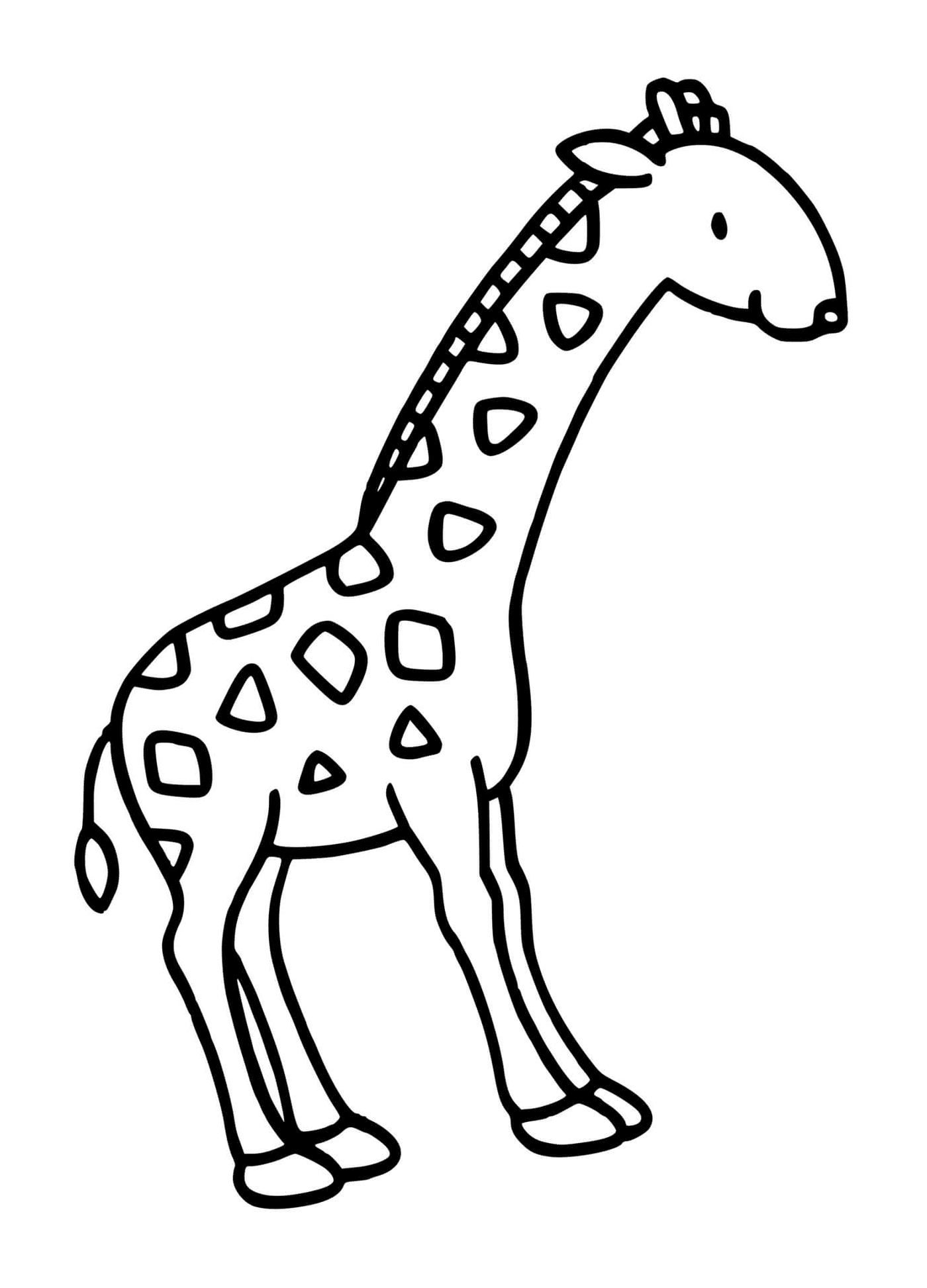  La jirafa majestuosa 