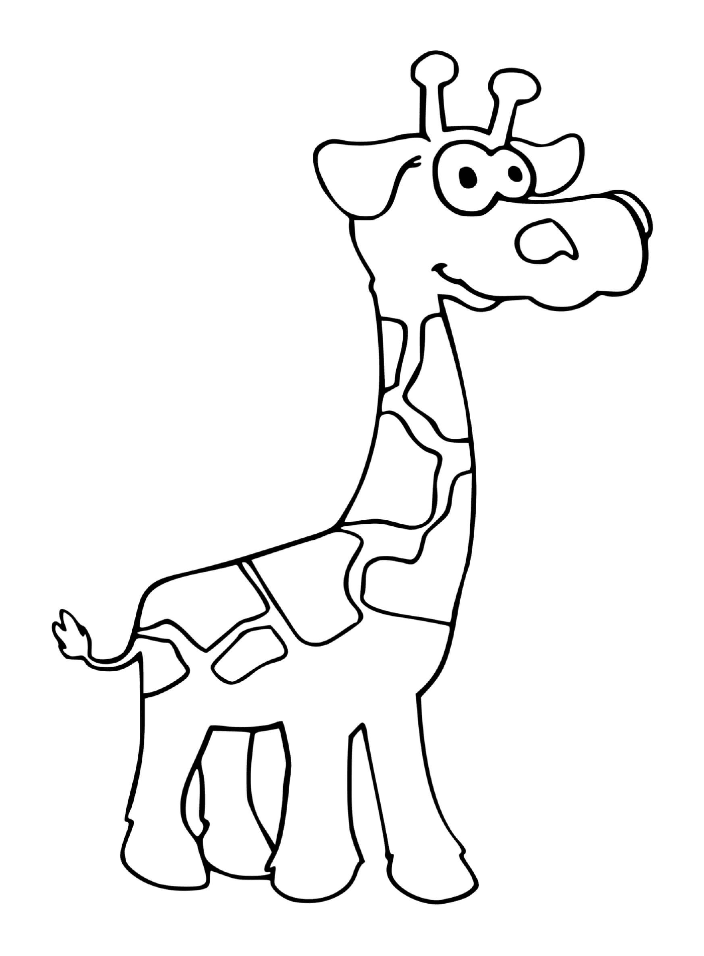  Adorabile giraffa del bambino 
