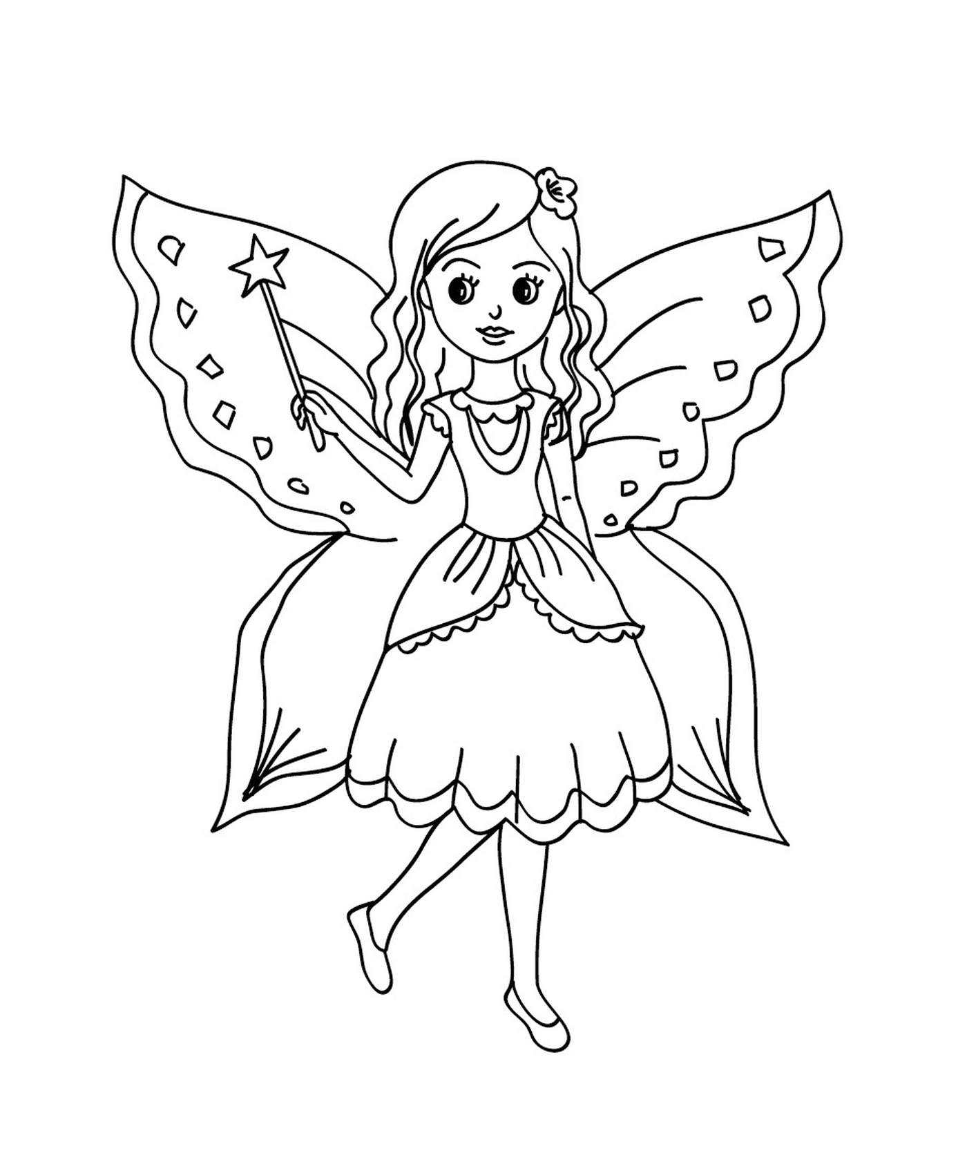  An eight-year-old fairy 