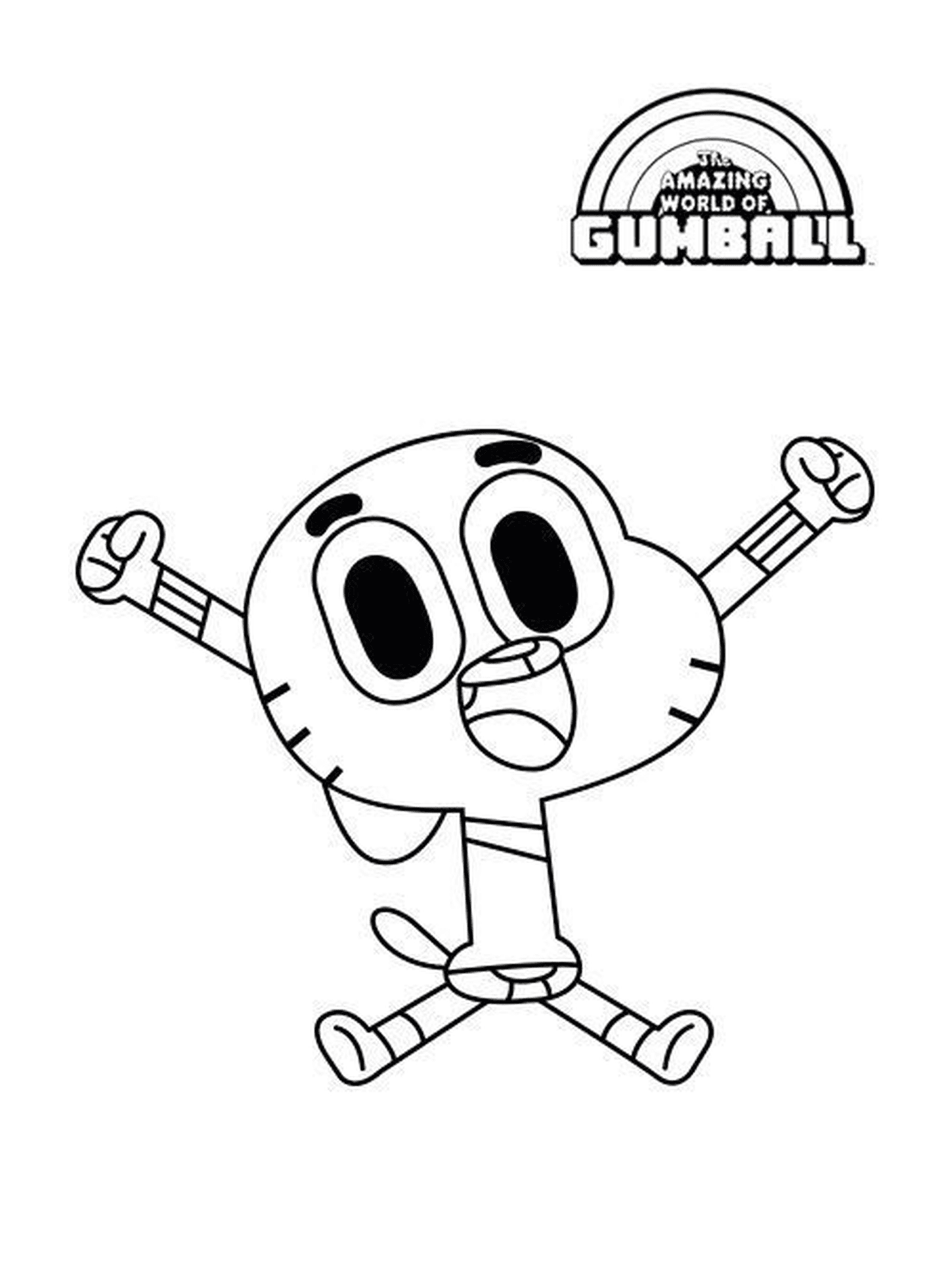  Gumball, the endearing character 