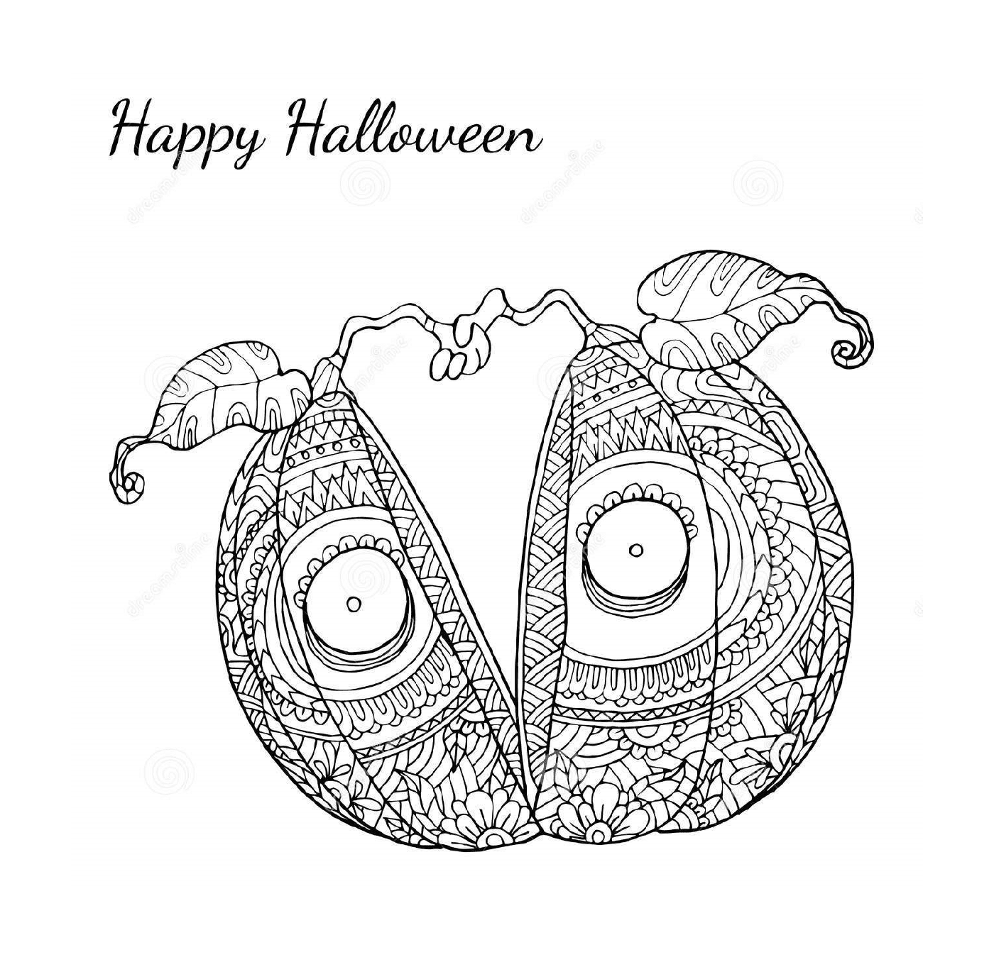  Two pumpkins 