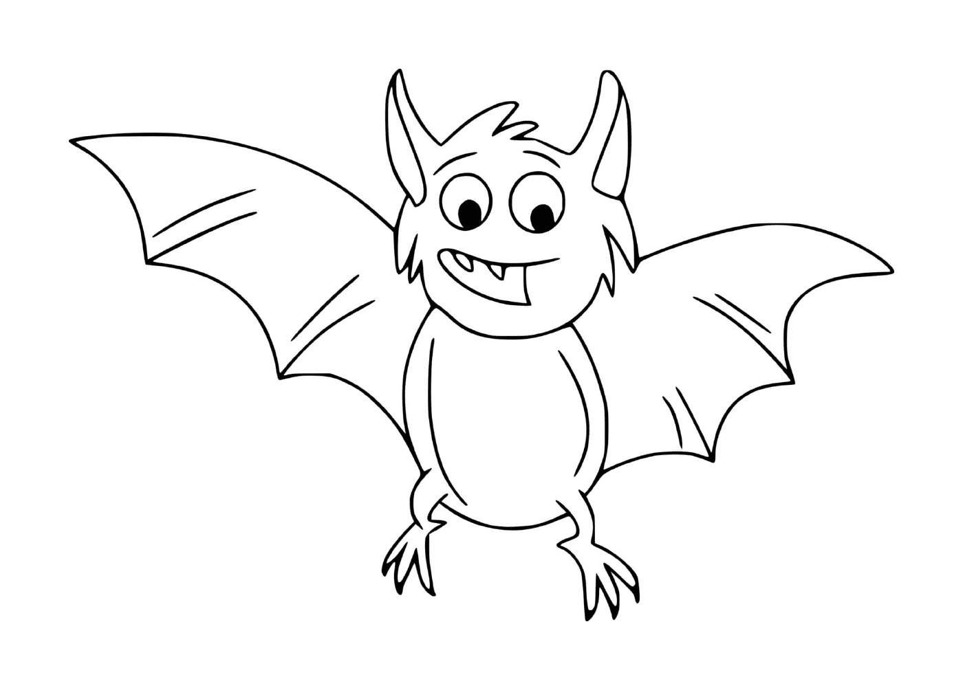  little scared bat 