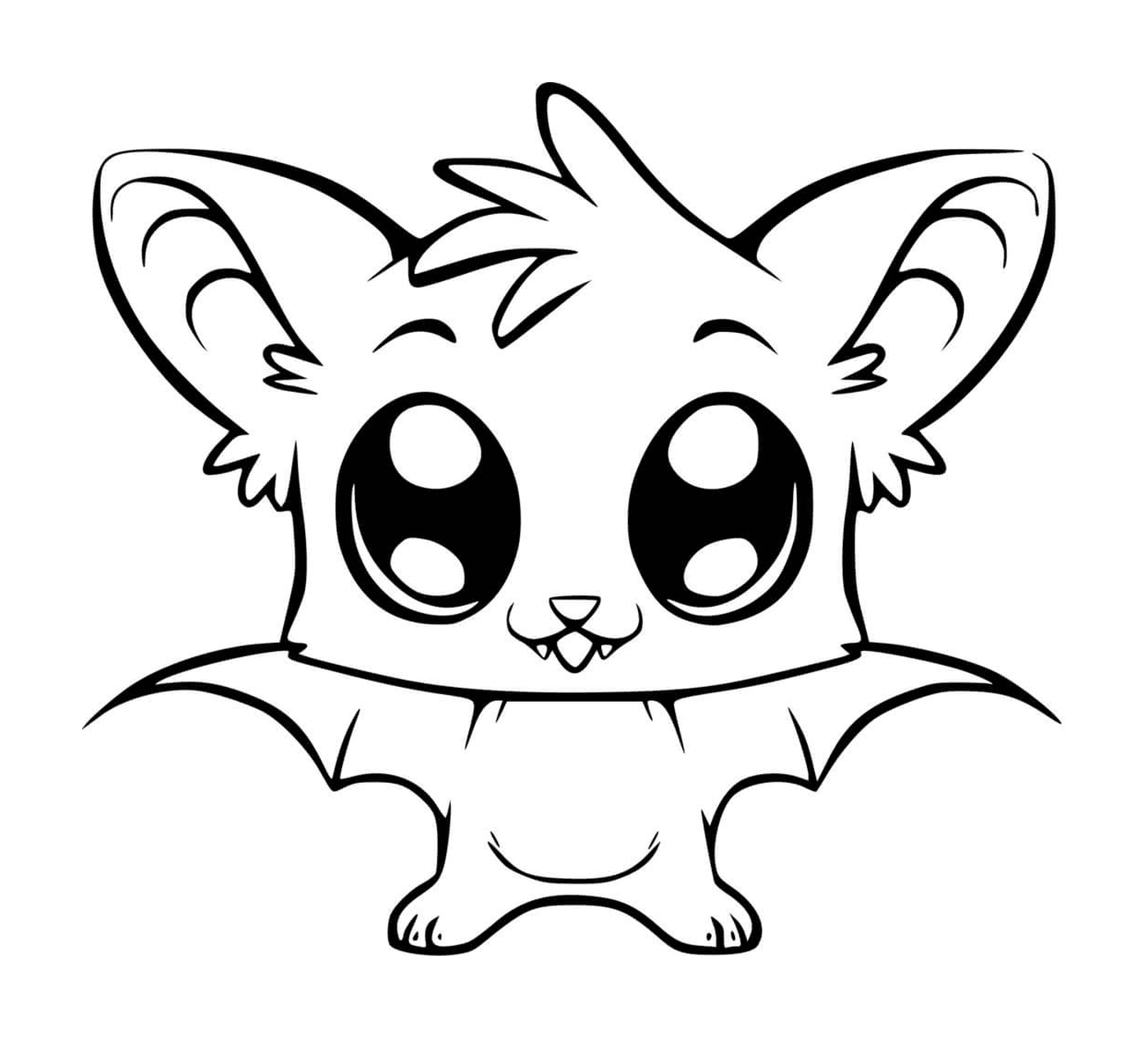  adorable murciélago kawaii 