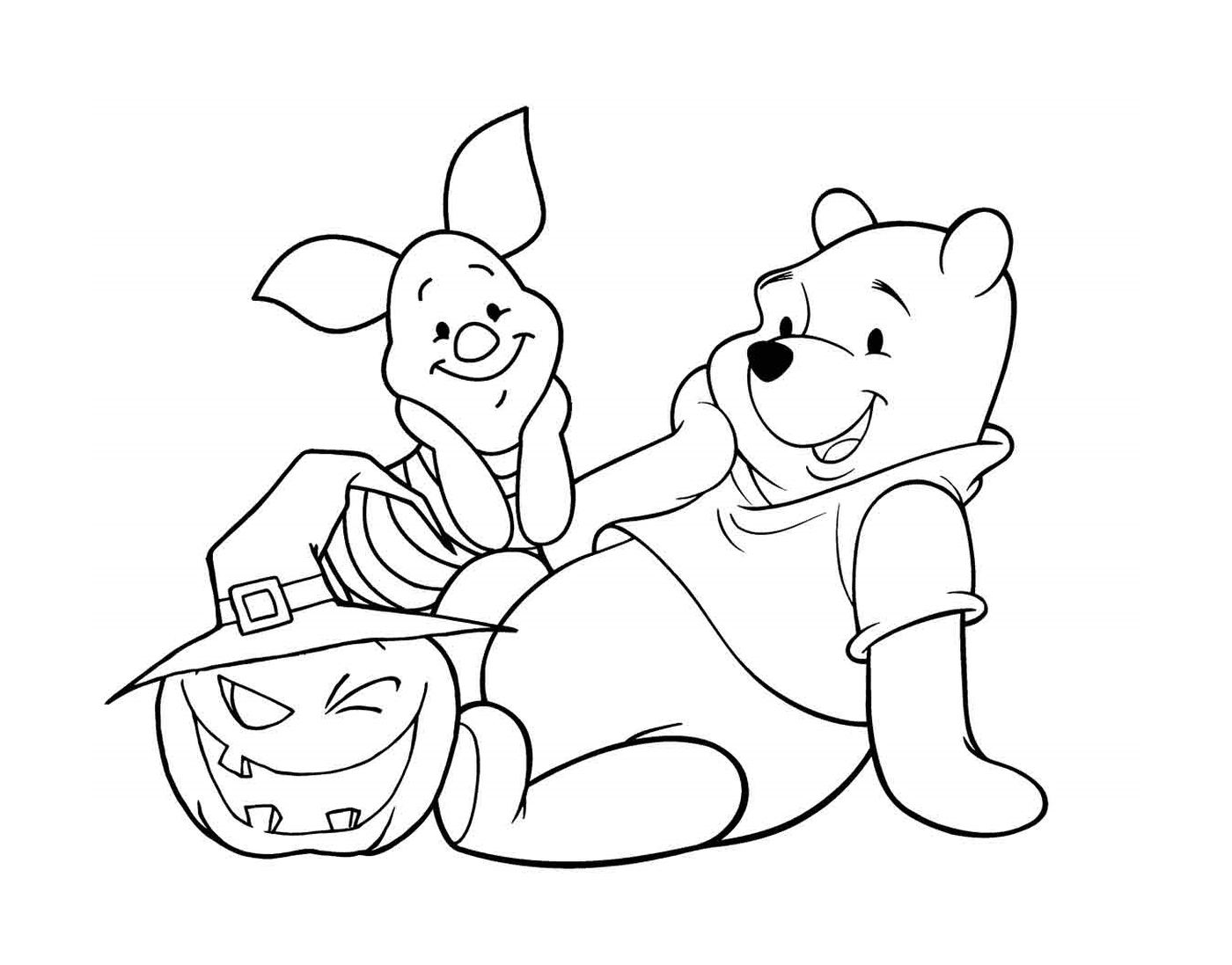  Winnie the Bear for Halloween 