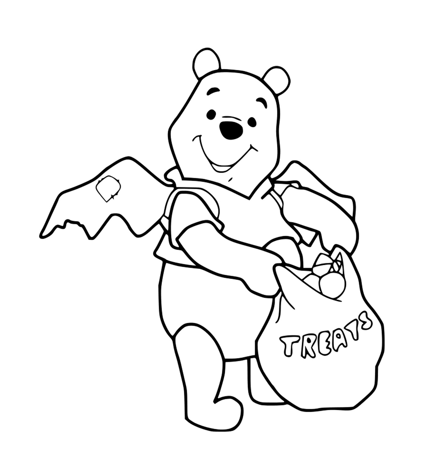  Уинни Медведь собирает конфеты 
