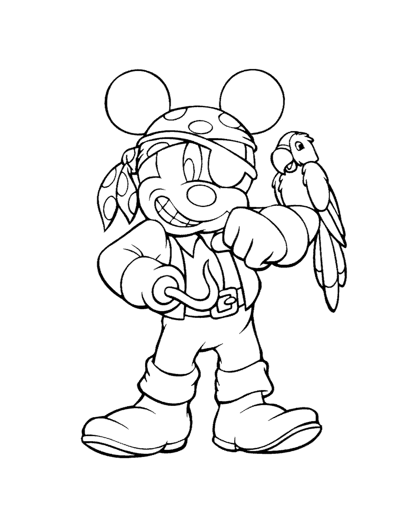  Pirata di Mickey ad Halloween 