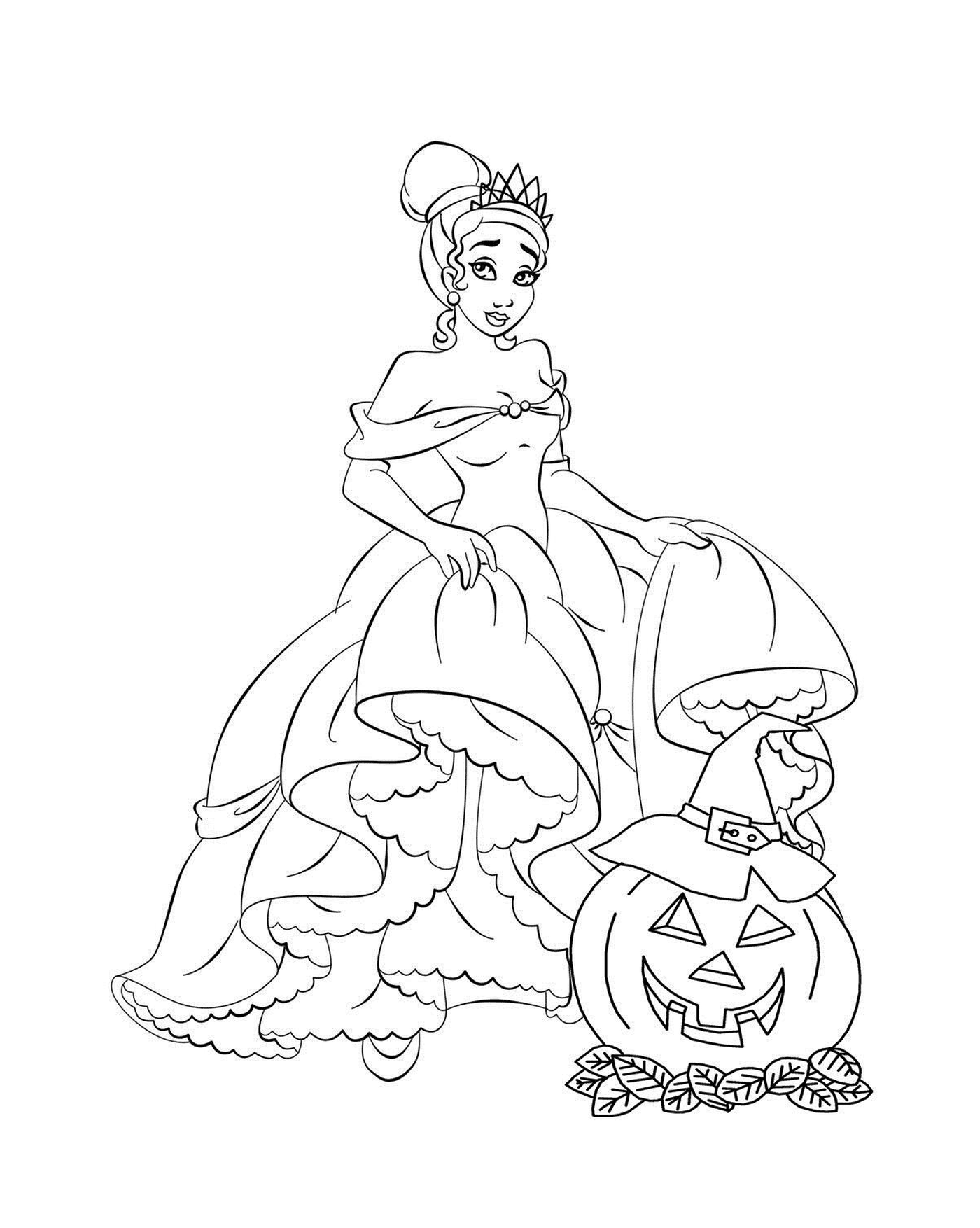  Princesa Disney en Halloween 