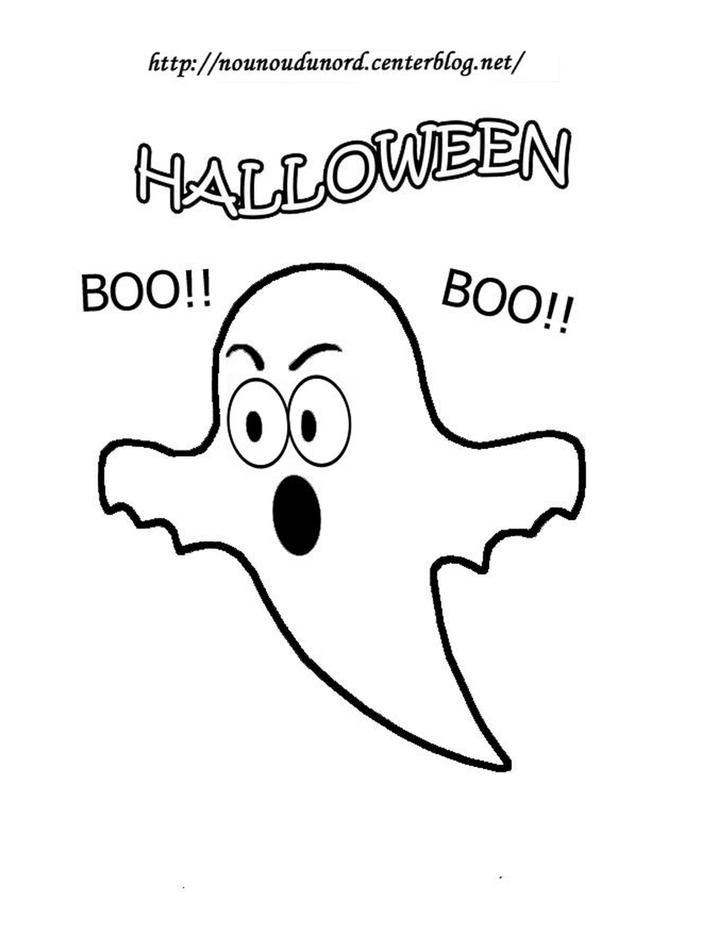  Halloween, fantasma boo 