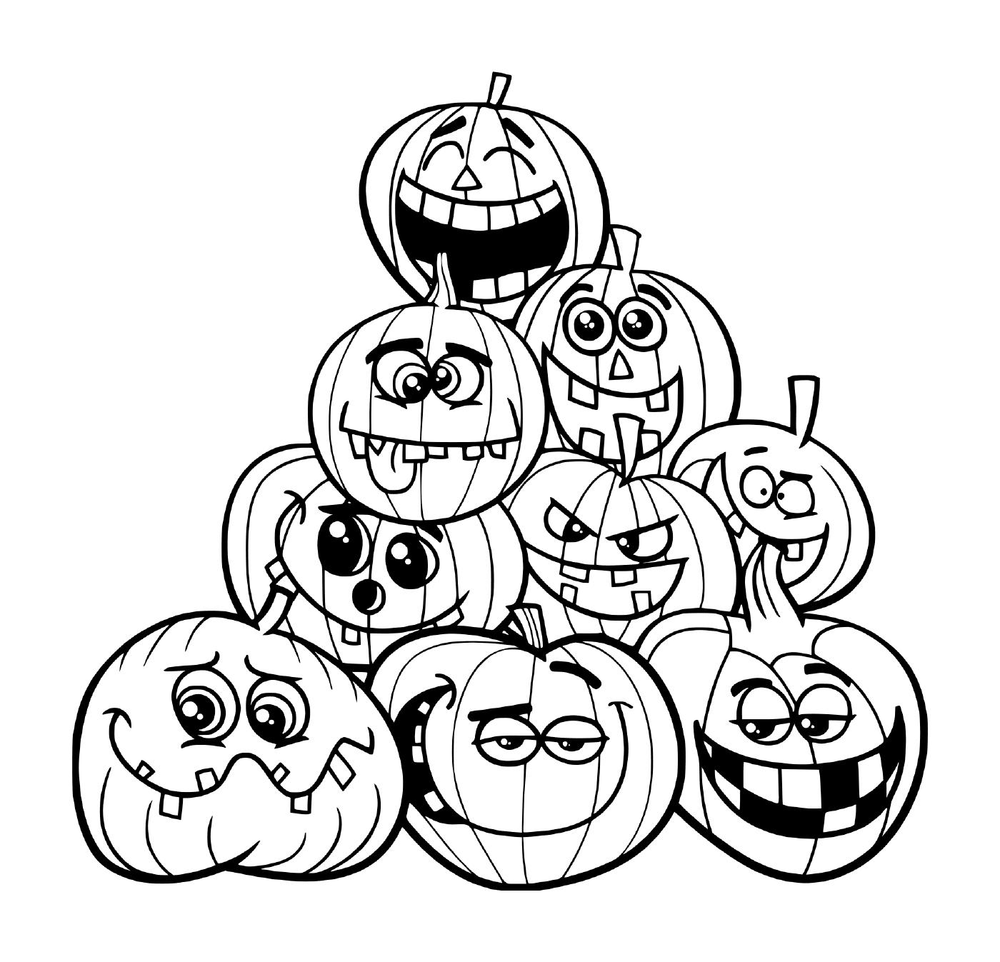  A pile of emotional pumpkins 