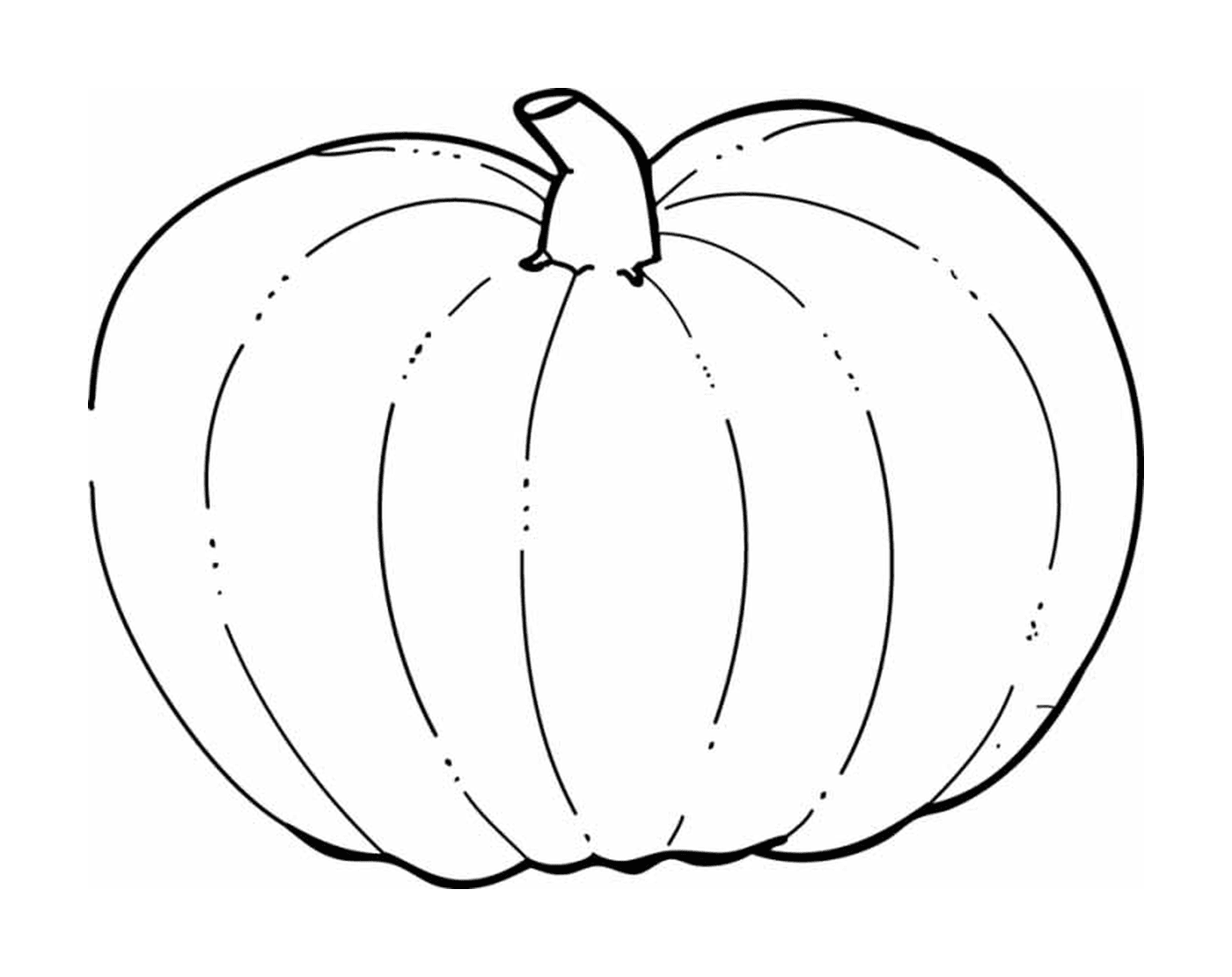  Dibujo realista de calabaza de halloween 