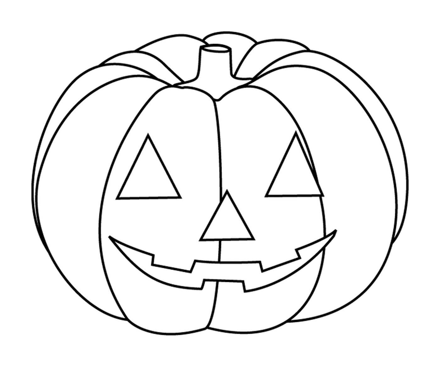  Easy Halloween pumpkin for kids 