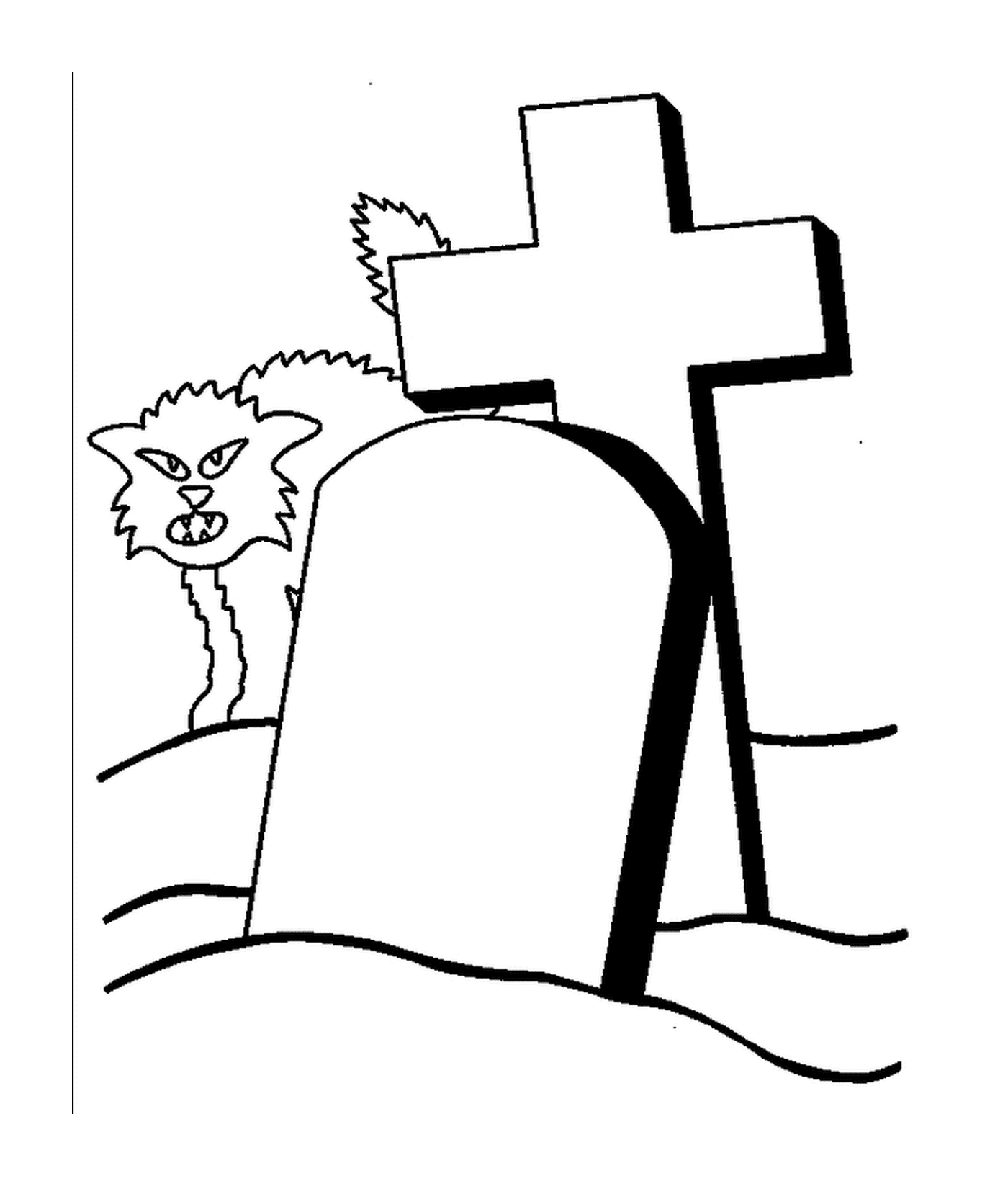  cross and cat 