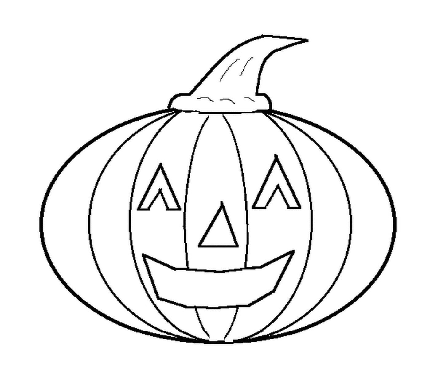  smiling pumpkin for children 