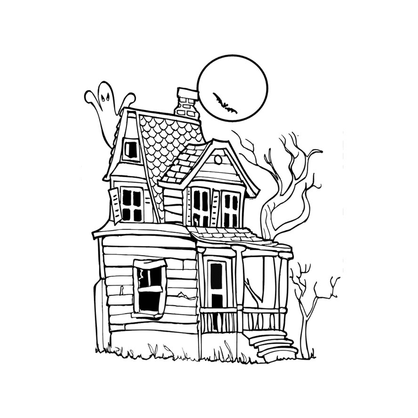  Old scary house 