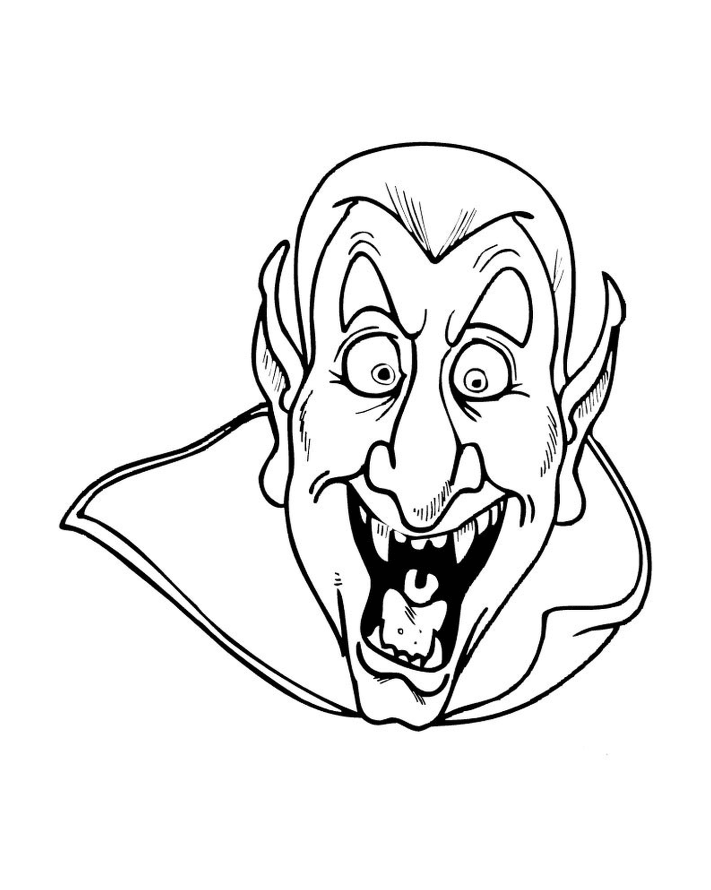  Old man with fangs 
