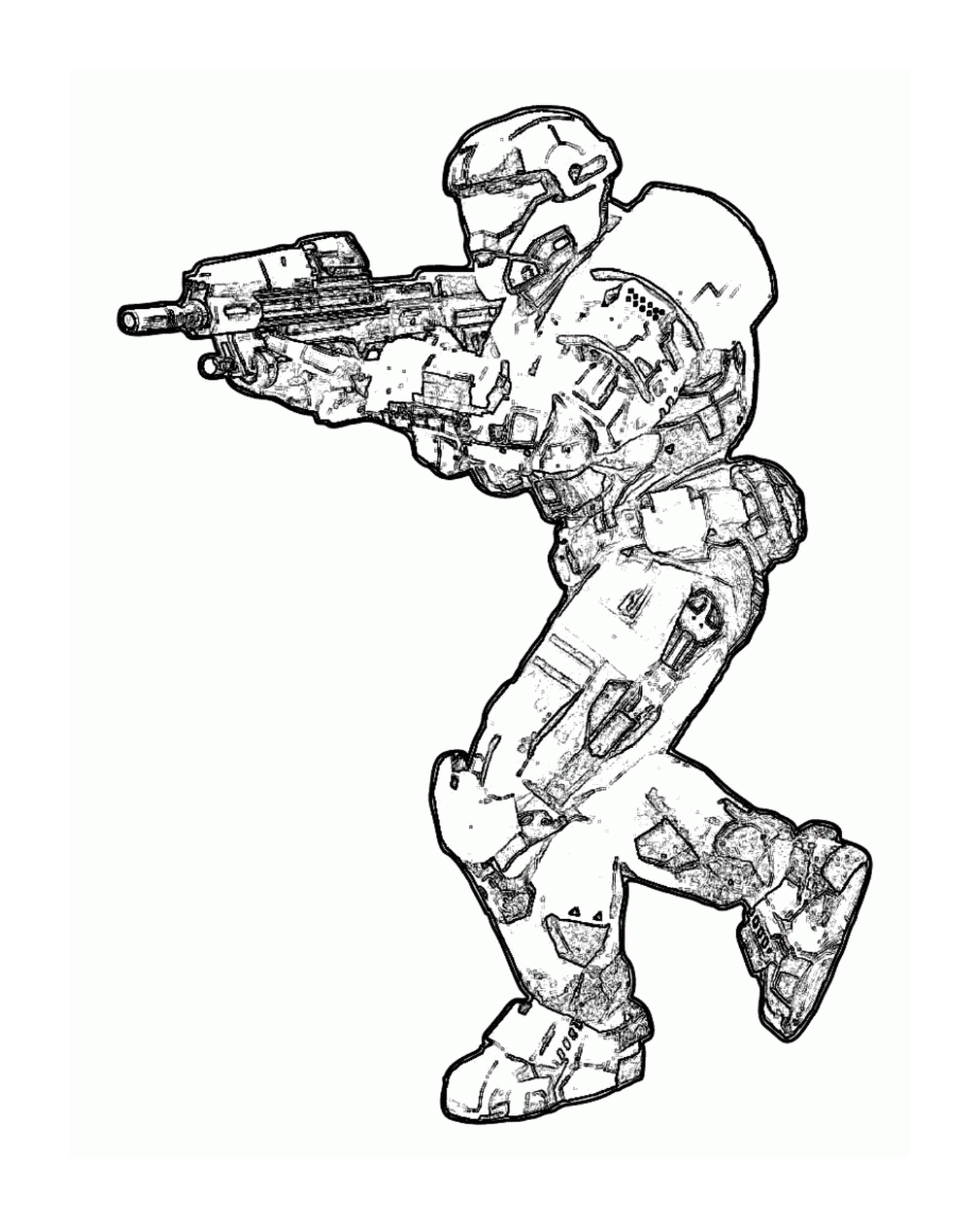  Man with a rifle 