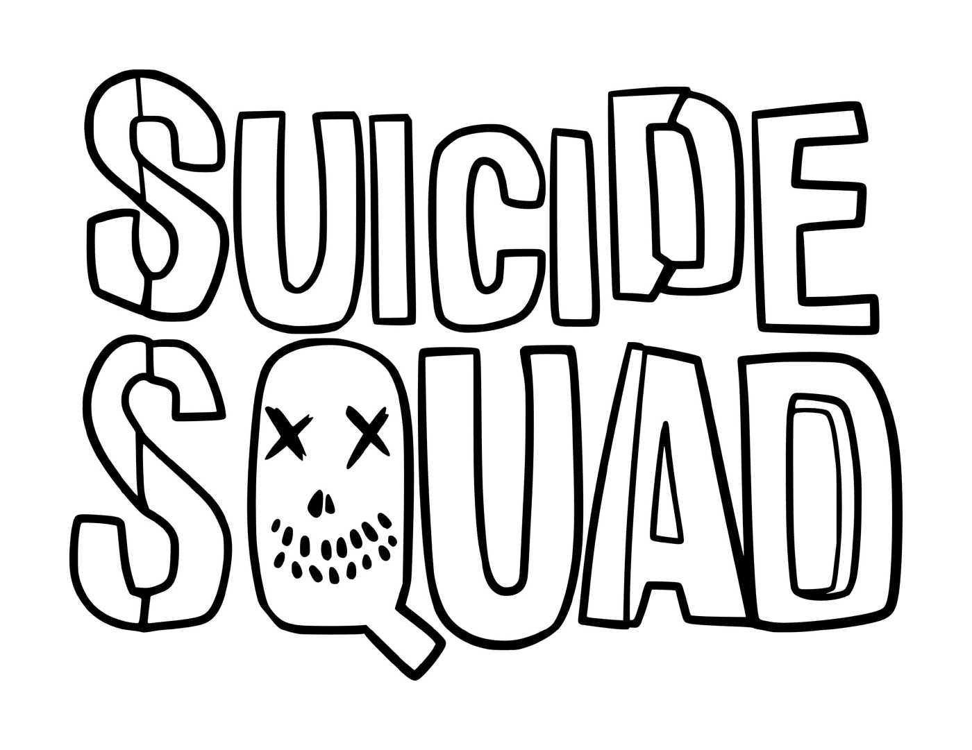  The words Squad suicide 