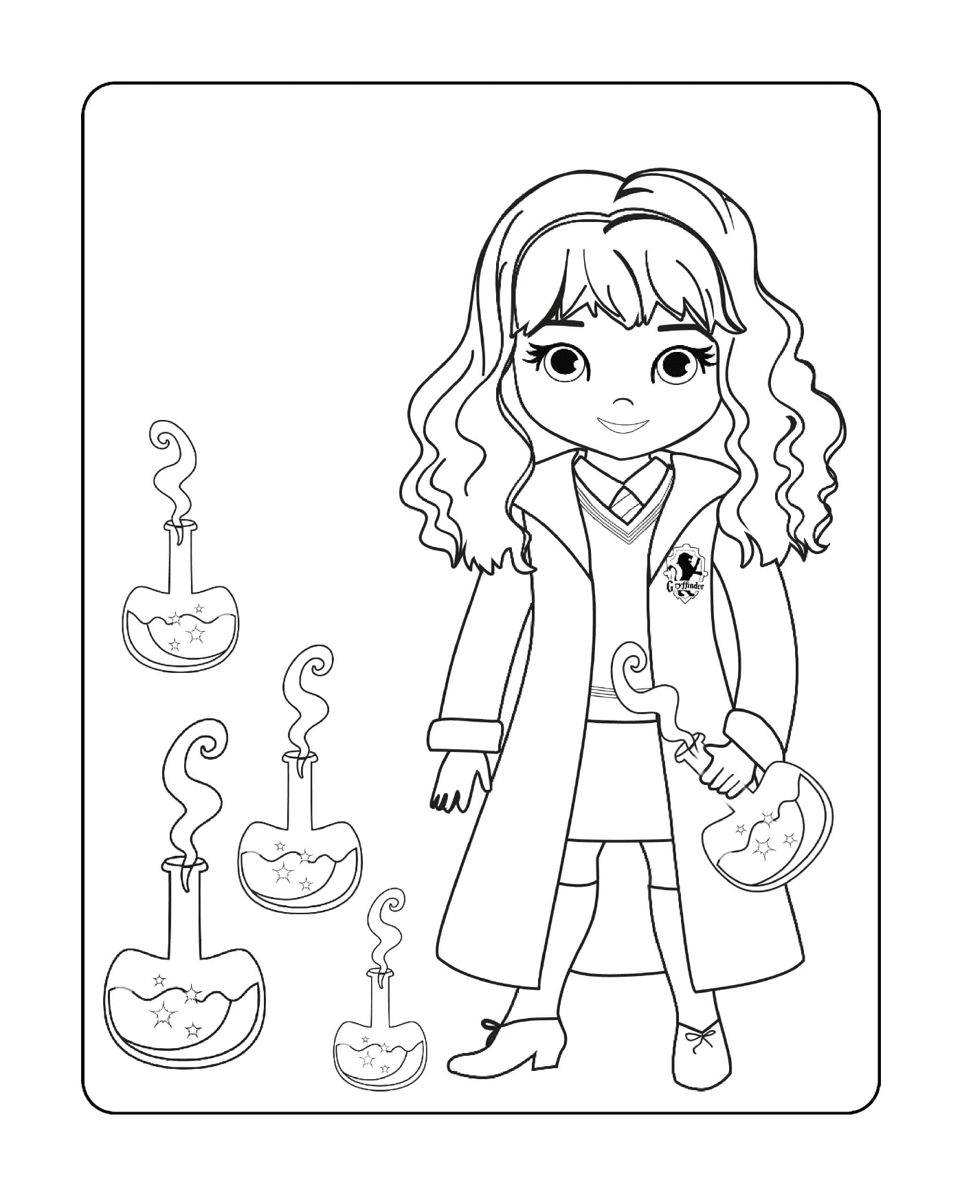  Girl holding candles 