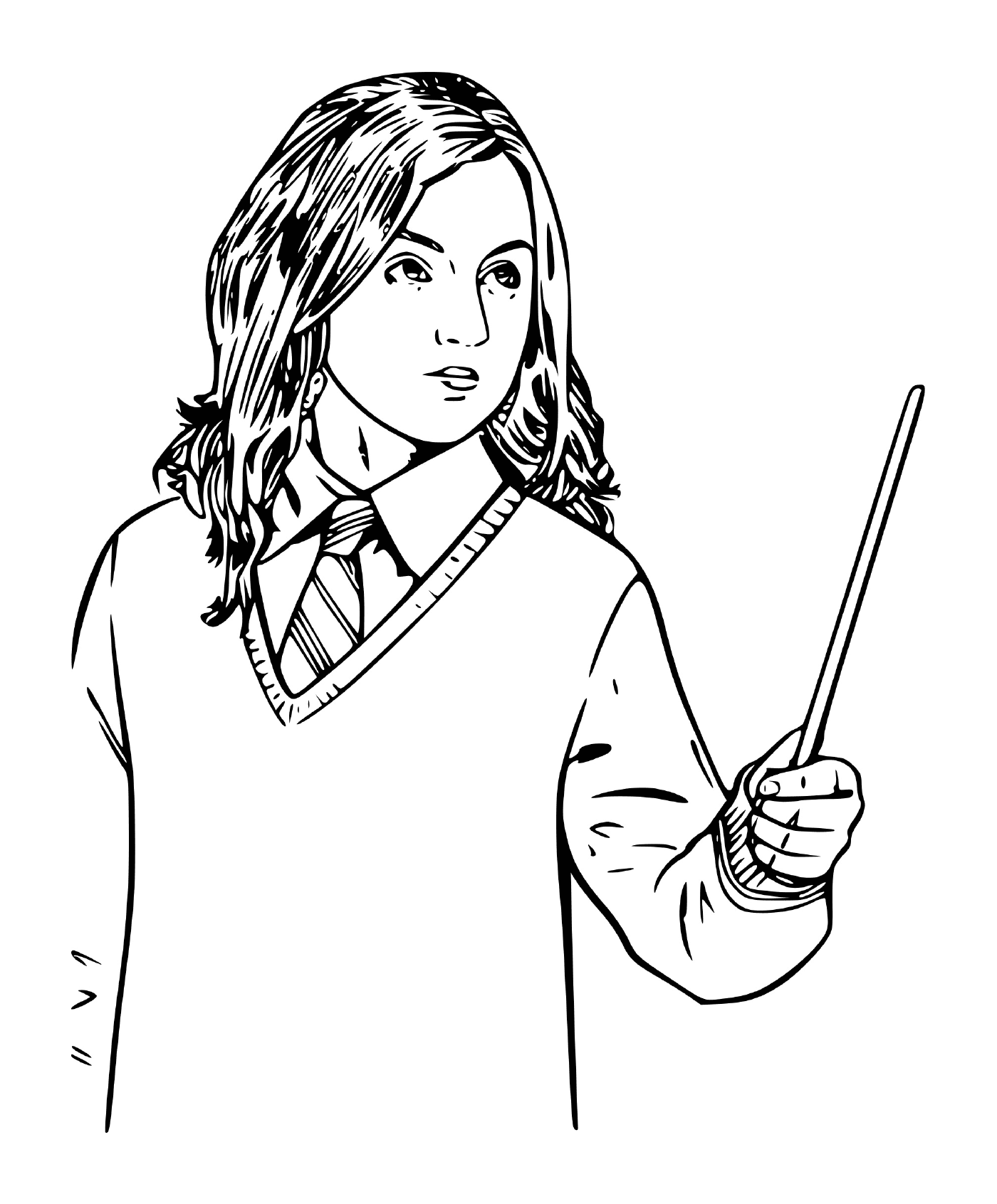  Hermione Granger, otter patronus 