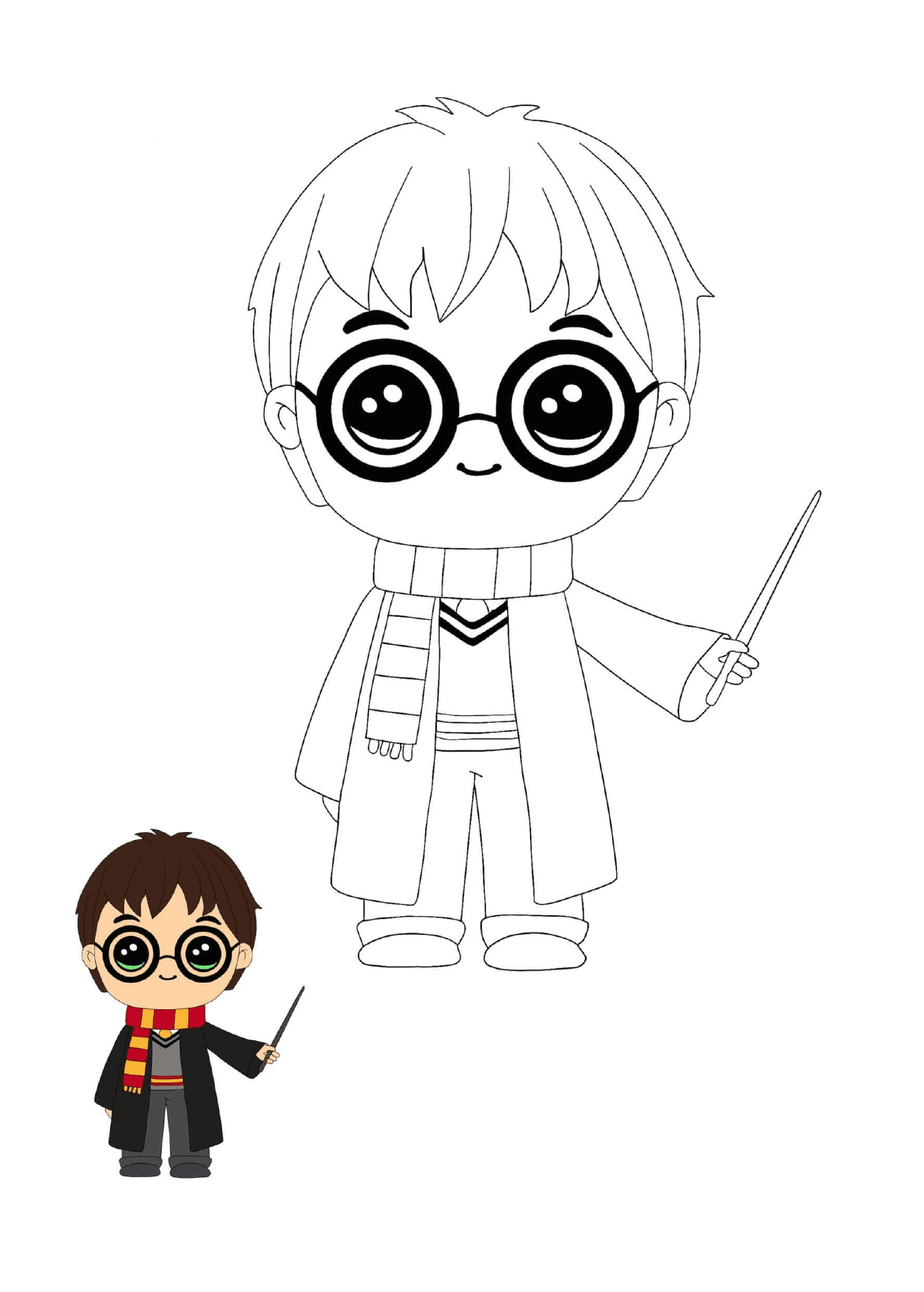  Harry Potter kawaii, cute 