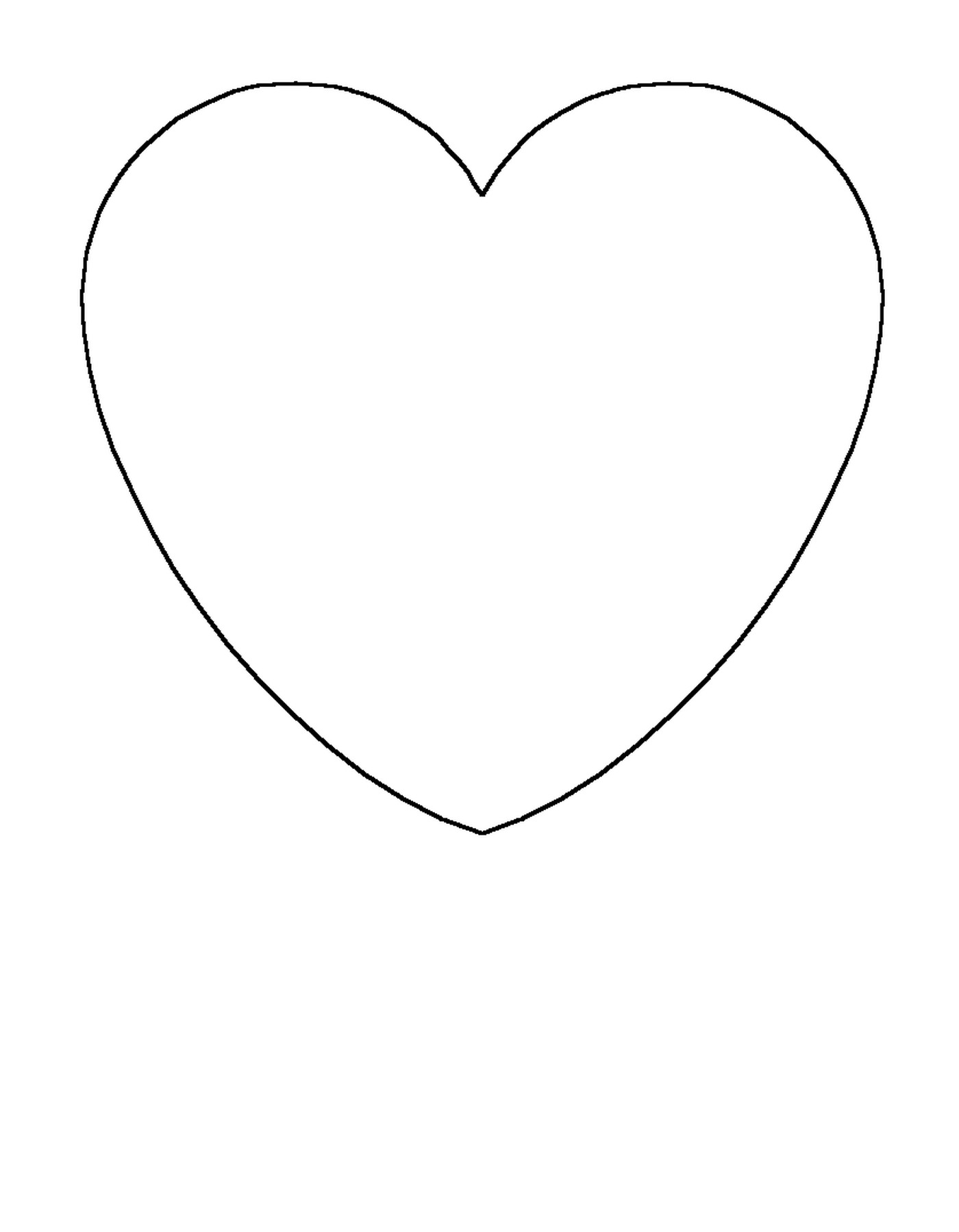  Simple and elegant heart, symbol of tenderness 