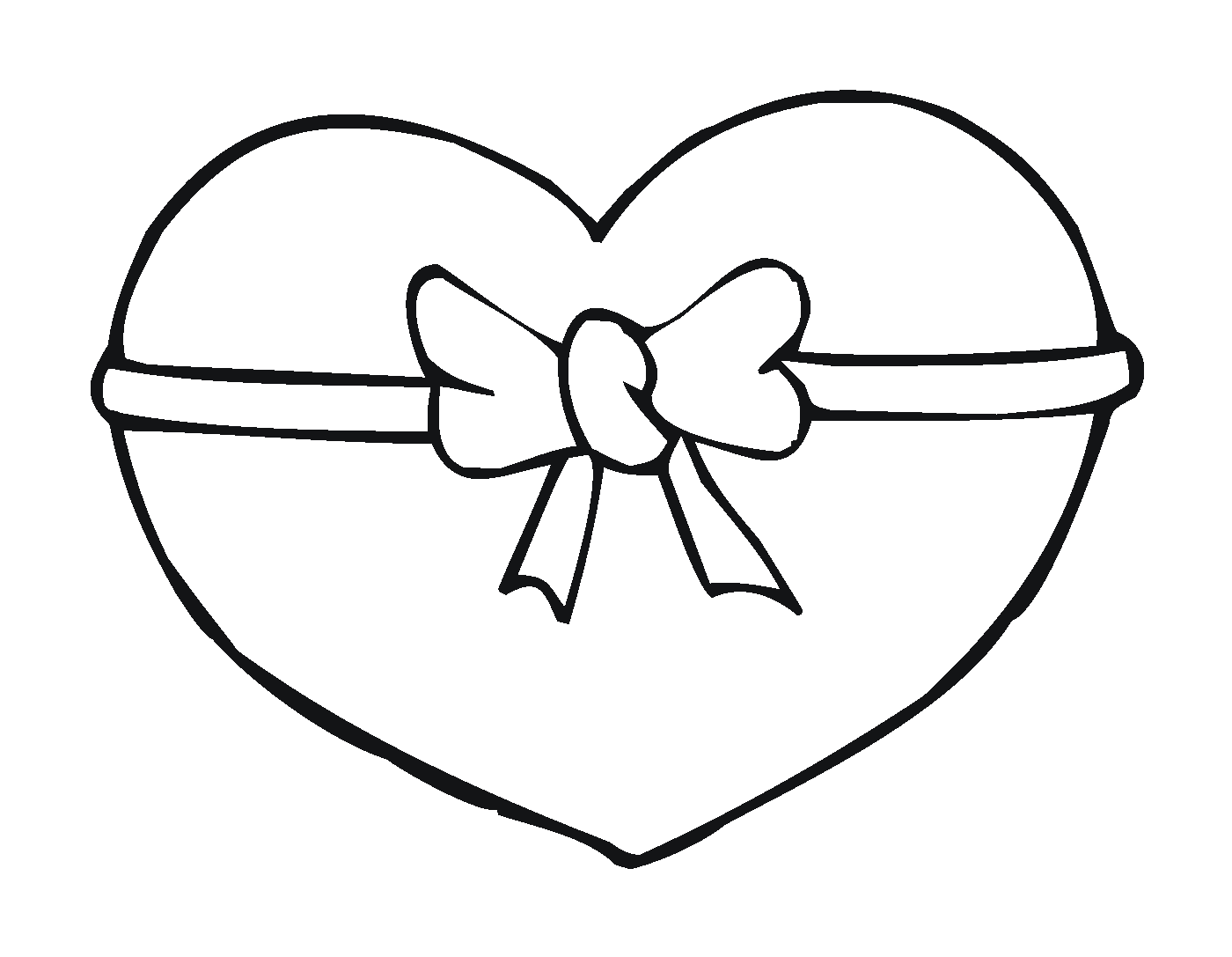  A heart with a knot 