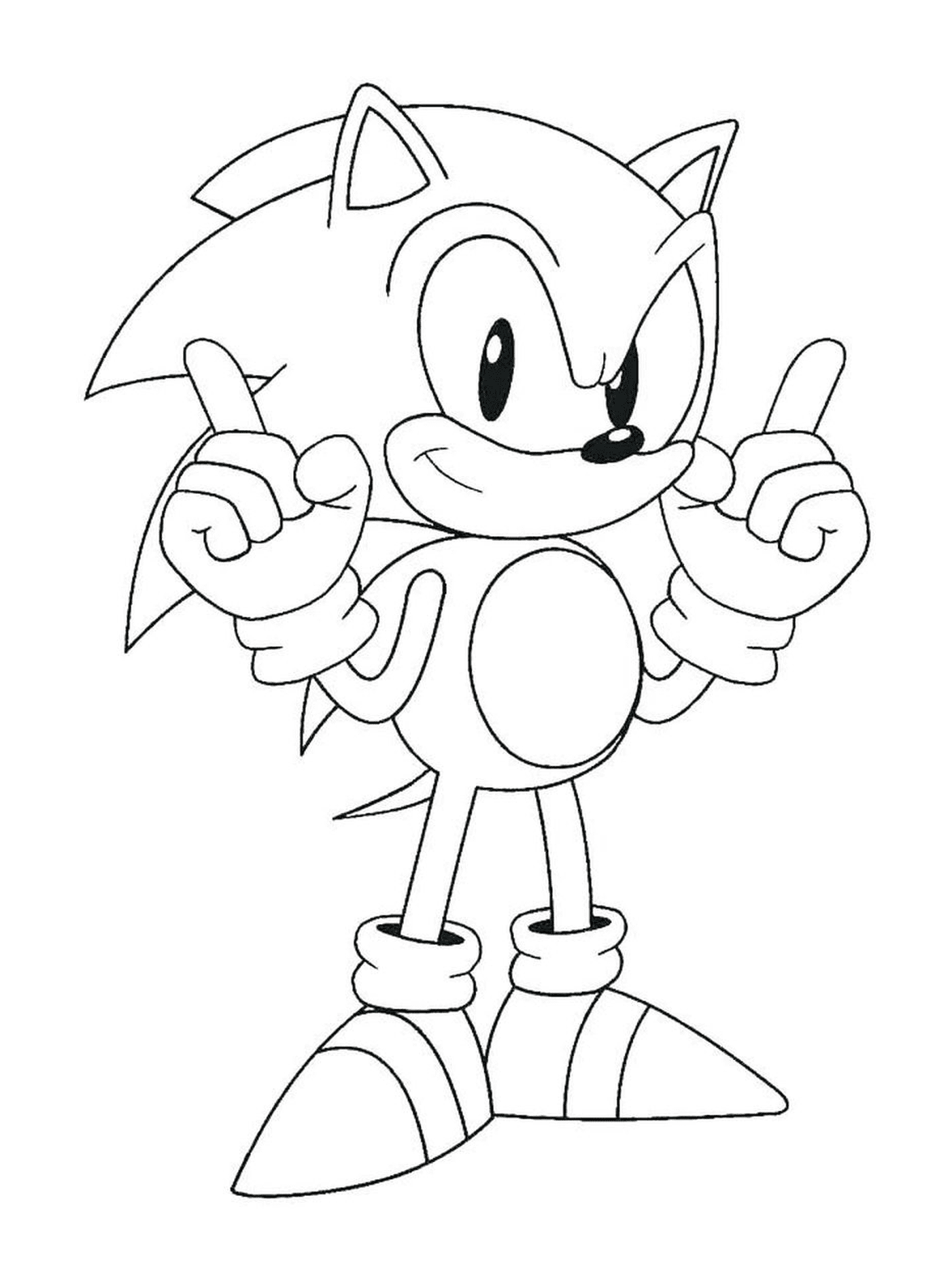  Sonic, the blue hedgehog 