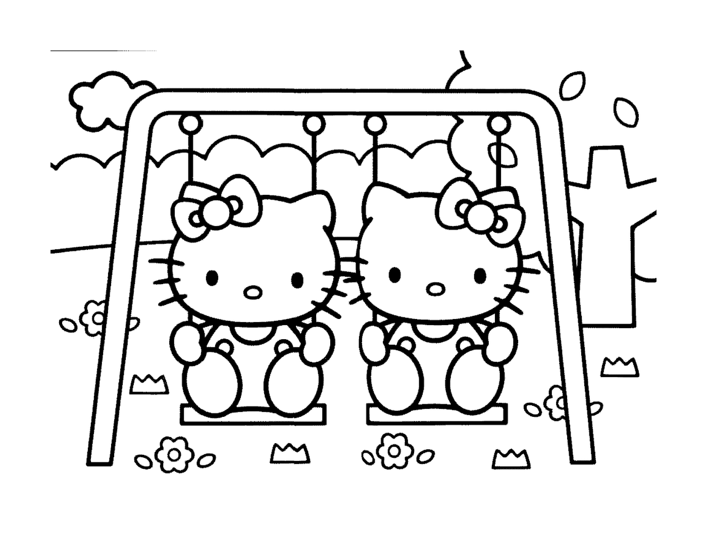  Two Hello Kitty 