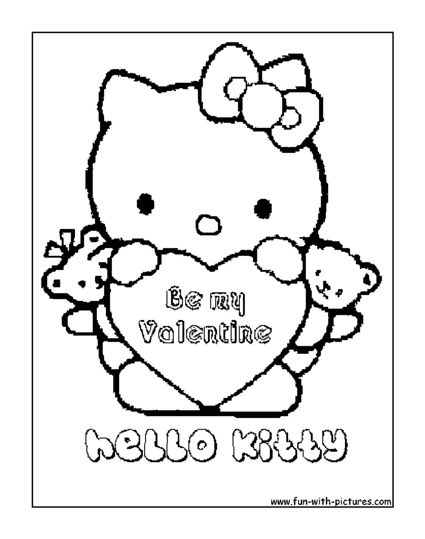  Hello Kitty for Valentine's Day 