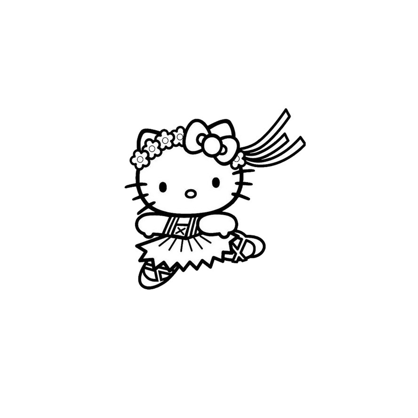  Hello Kitty in ballerina 