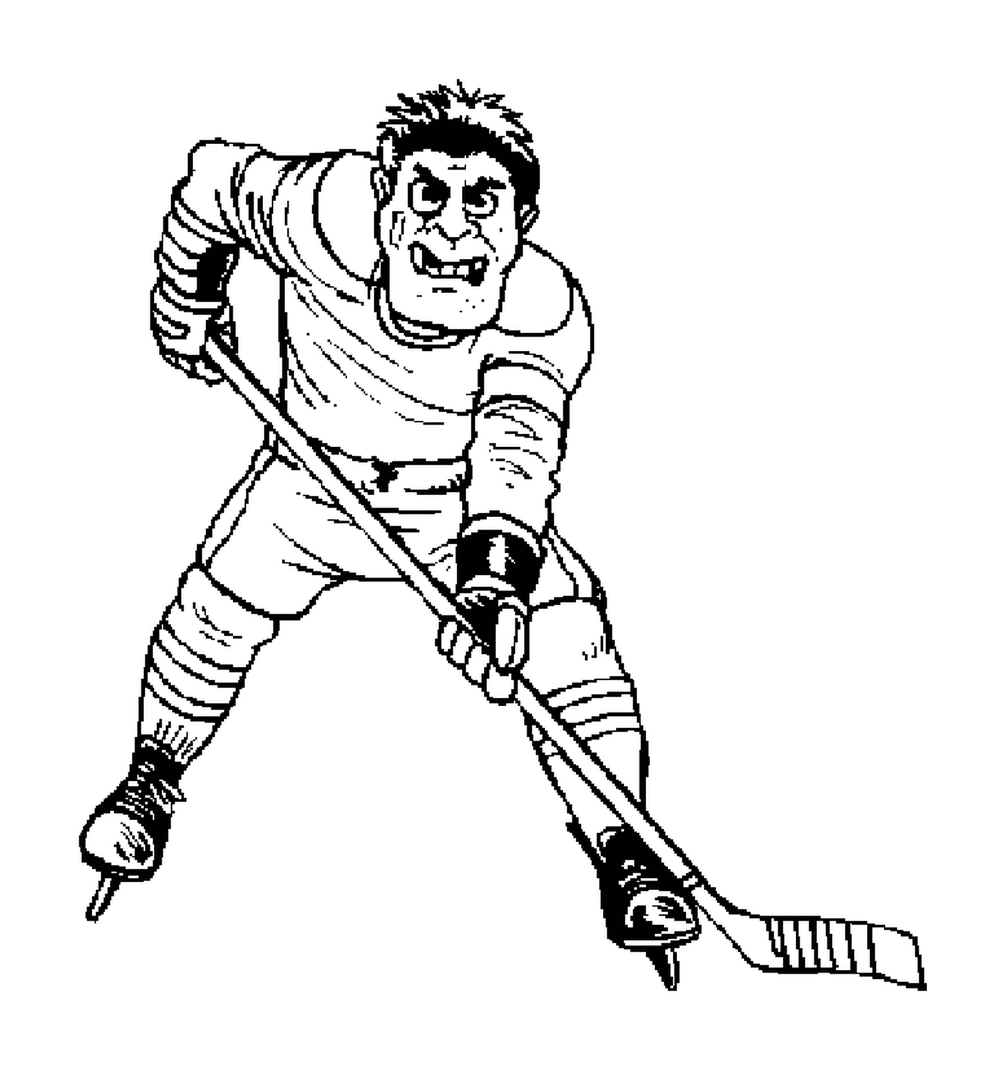  Jugador de hockey especificado 