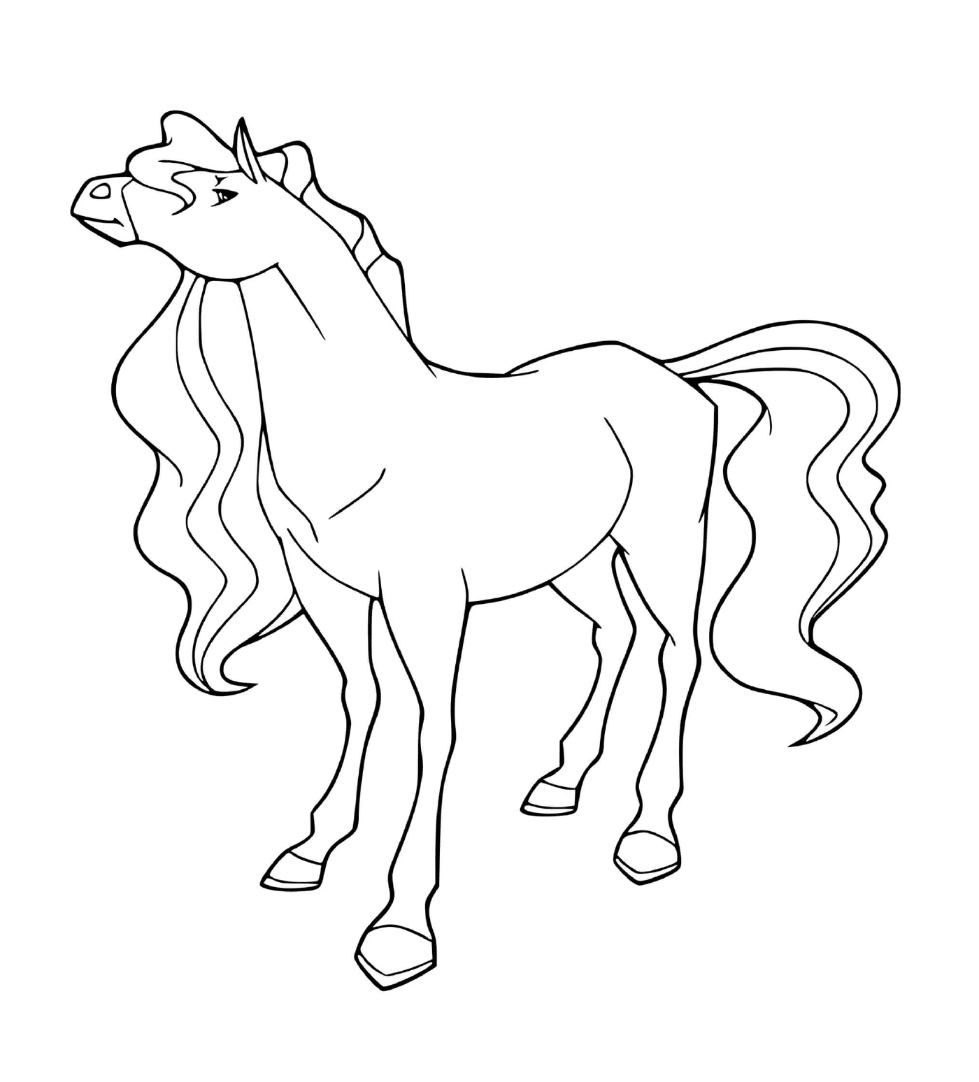  Elegant horse named Pepper 