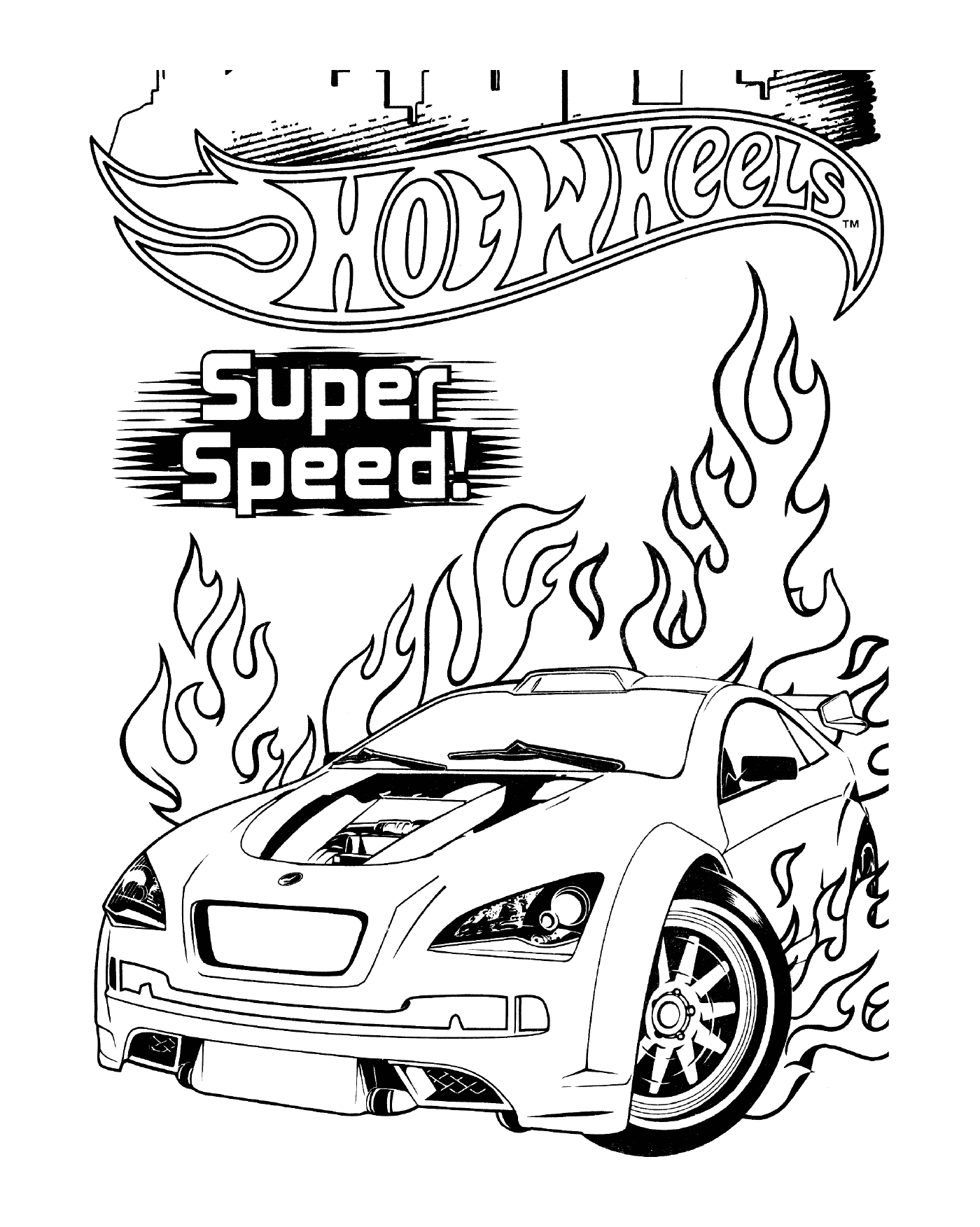  Super Auto heiße Räder 