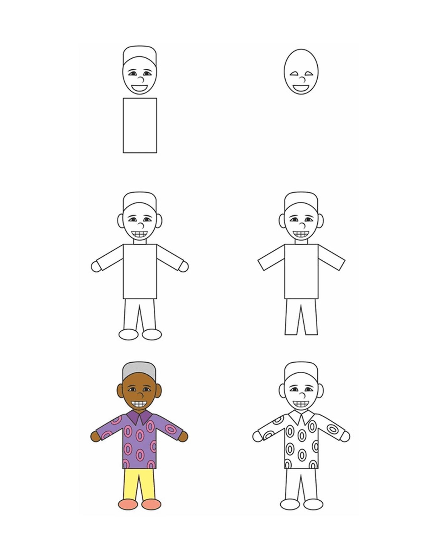  How to draw Nelson Mandela 