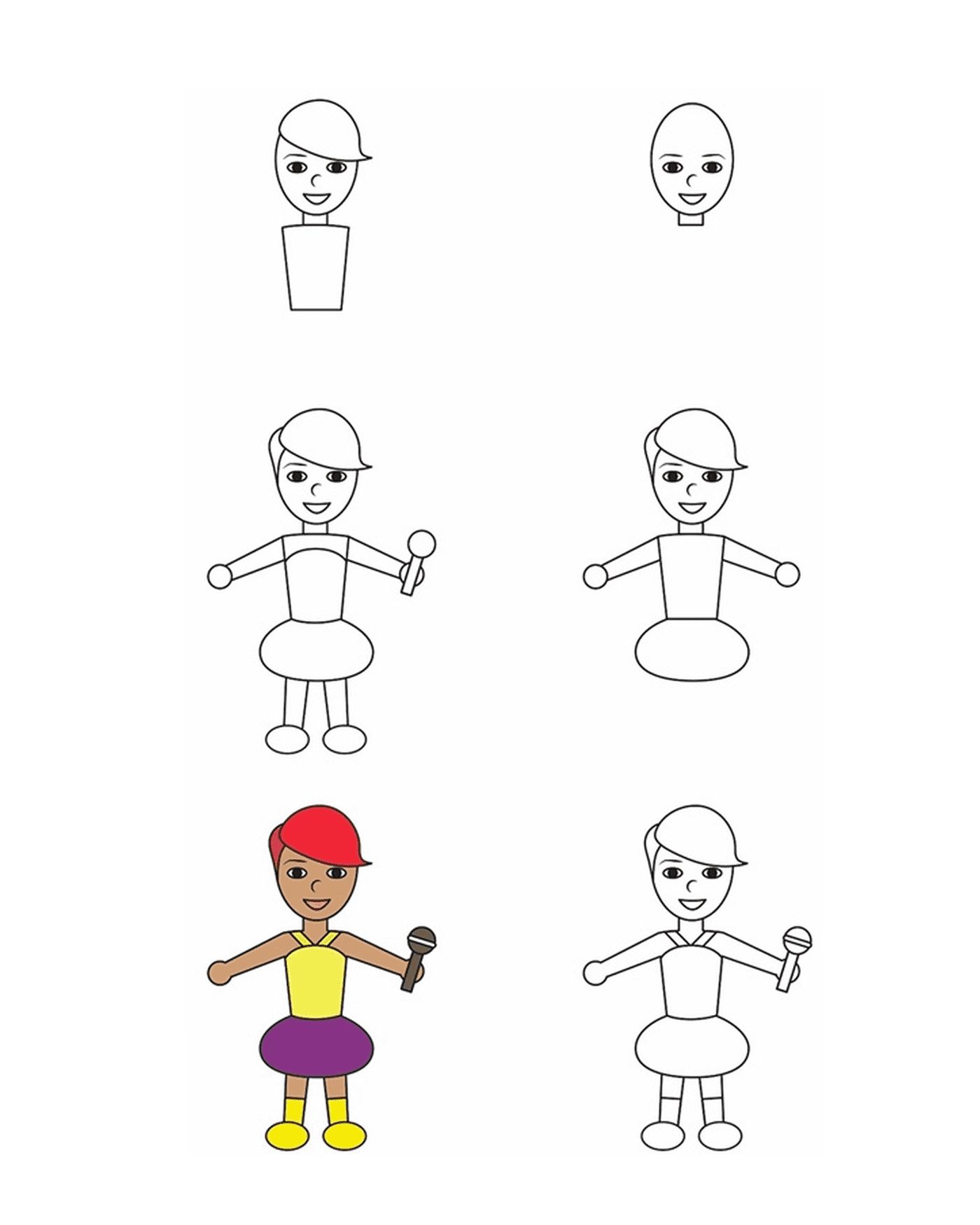  How to draw Rihanna 