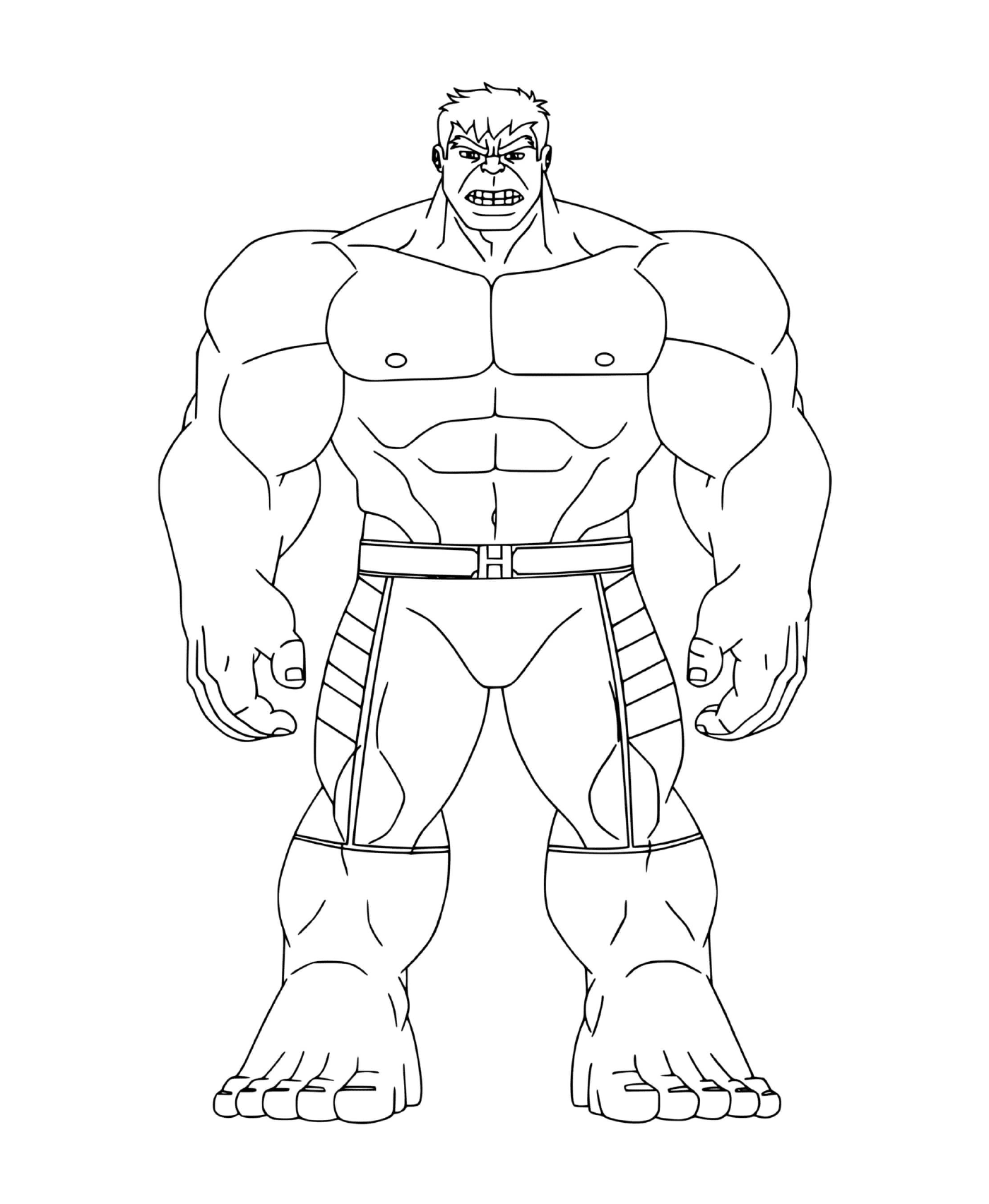 Unglaubliche Superhelden-Muskel Hulk 