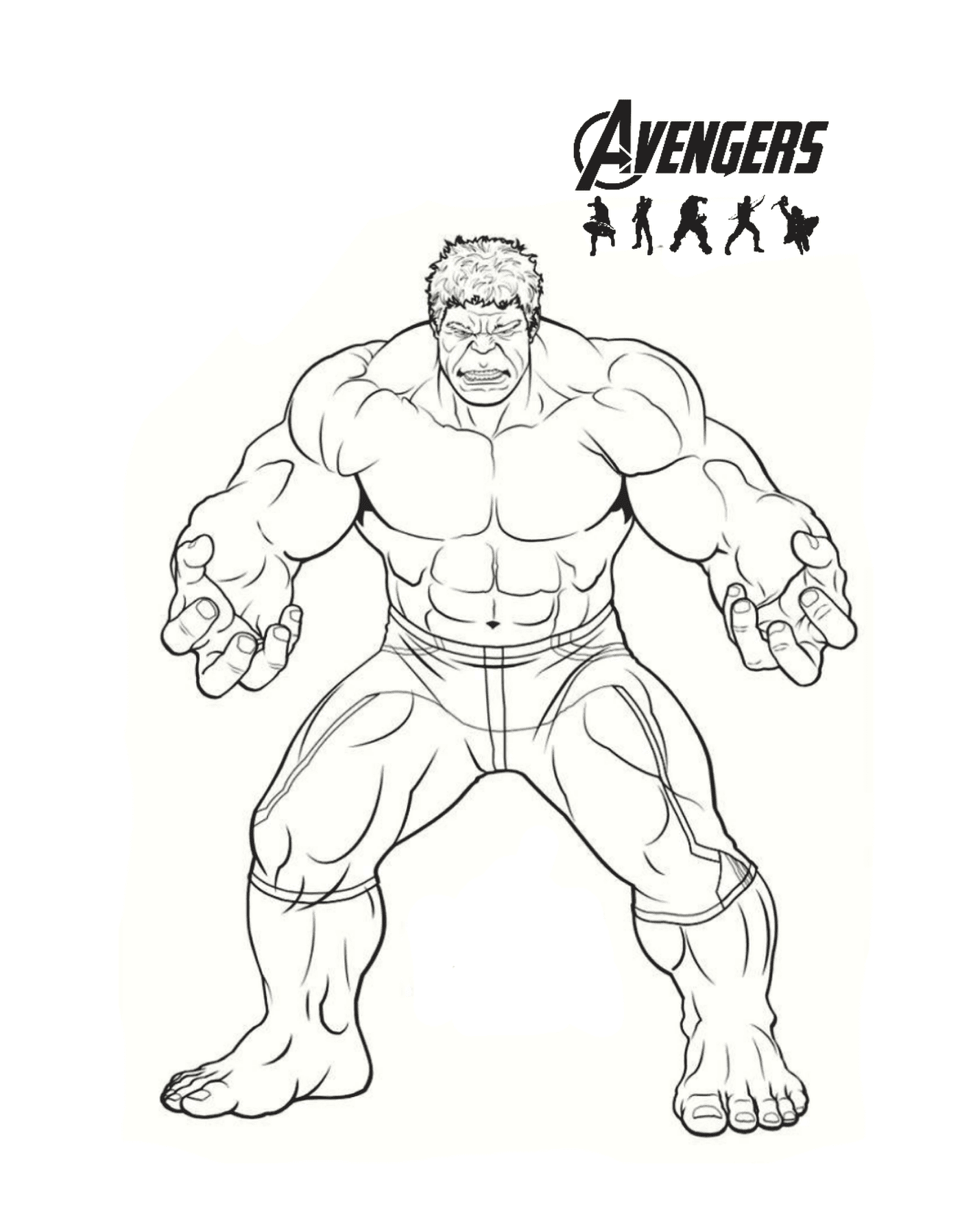  Hulk with impressive proportions 