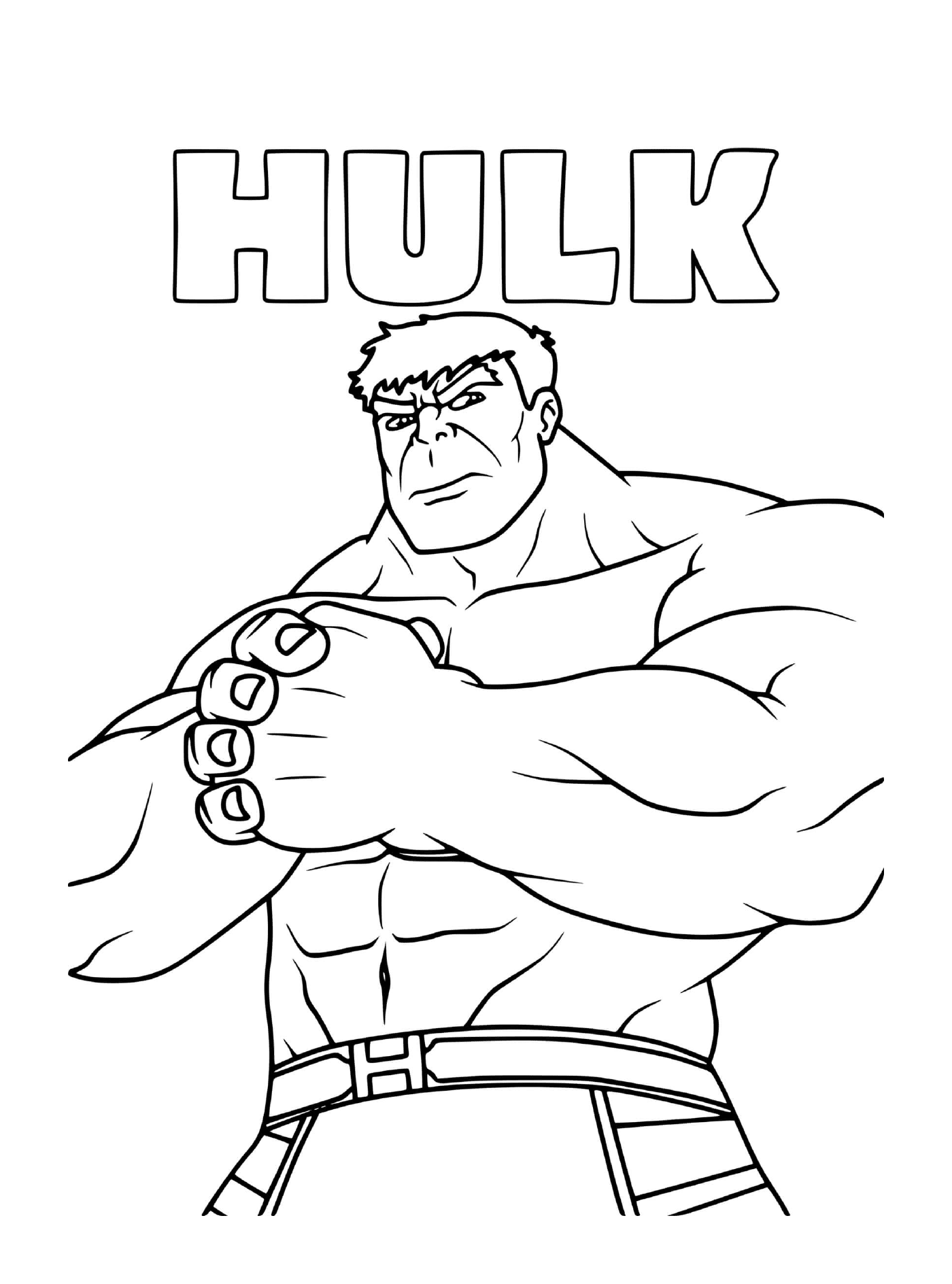  Titan green, superhero Hulk 