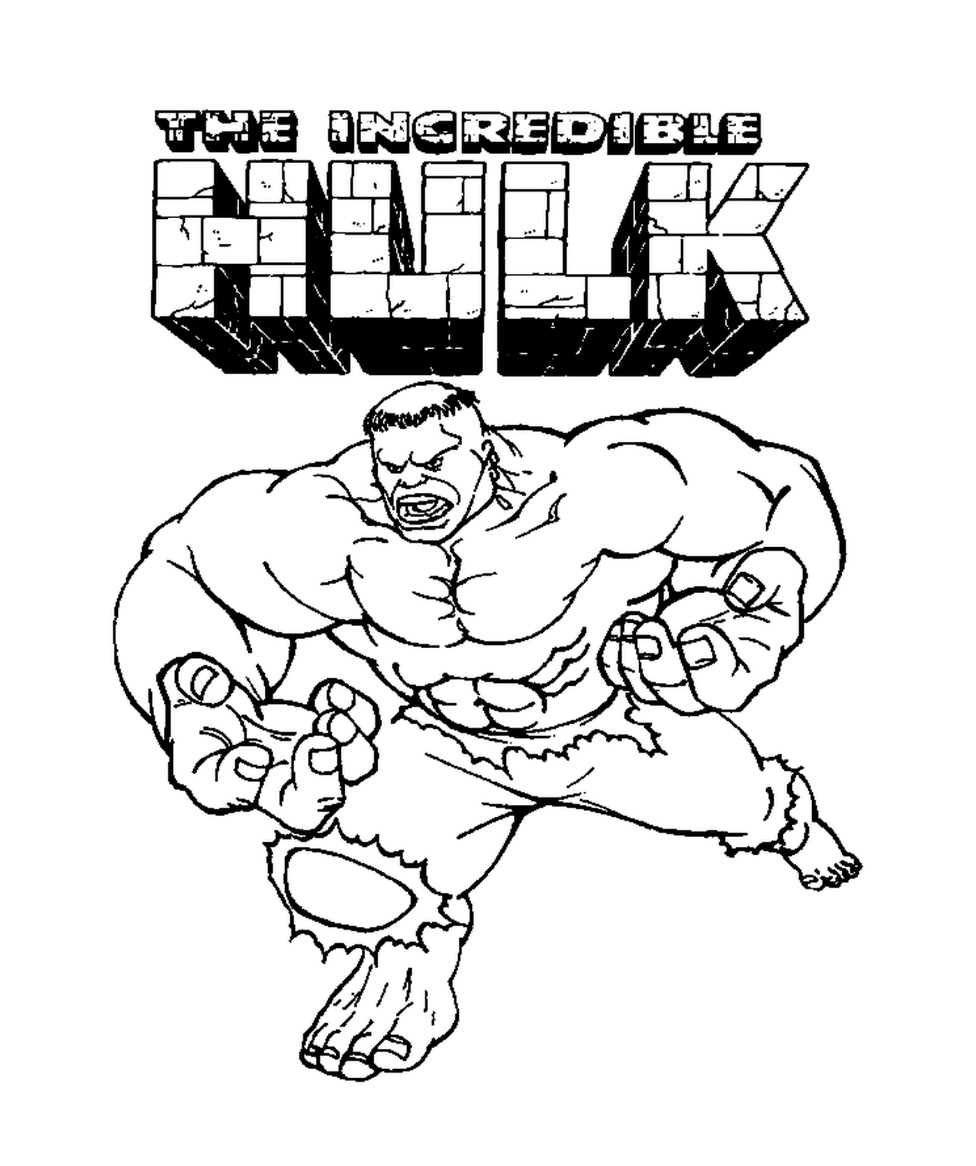  El increíble Hulk, personaje de dibujos animados 