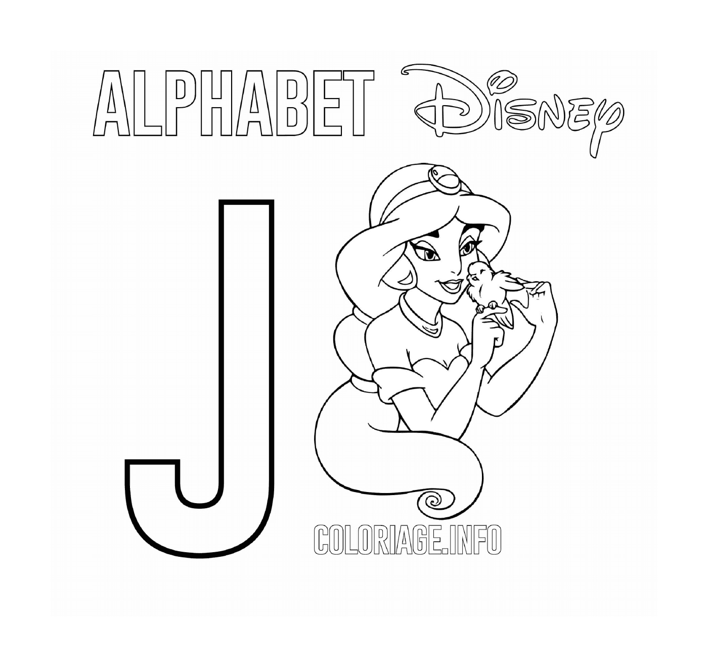  La carta J para Jasmine 