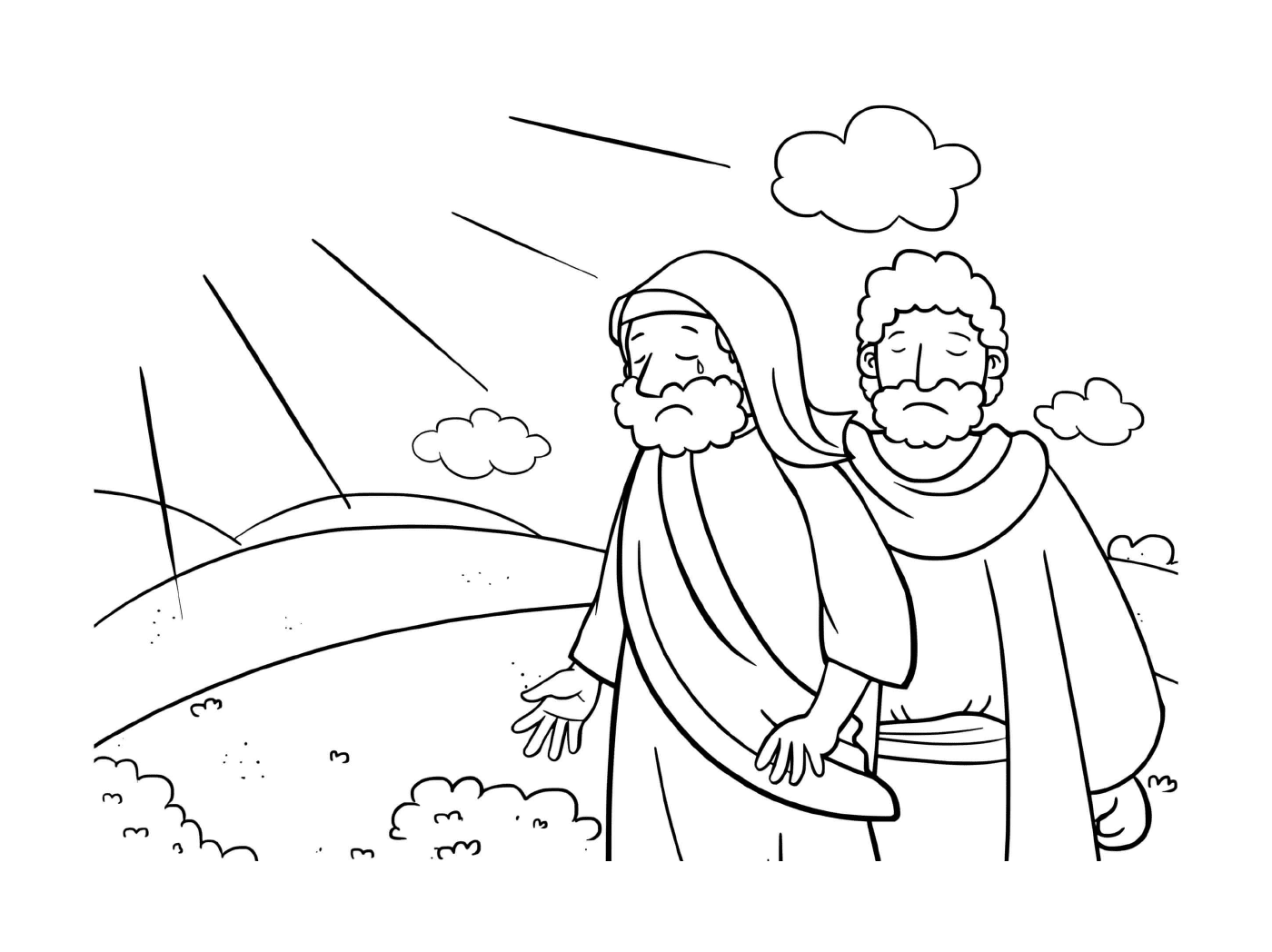  Моисей и скала 