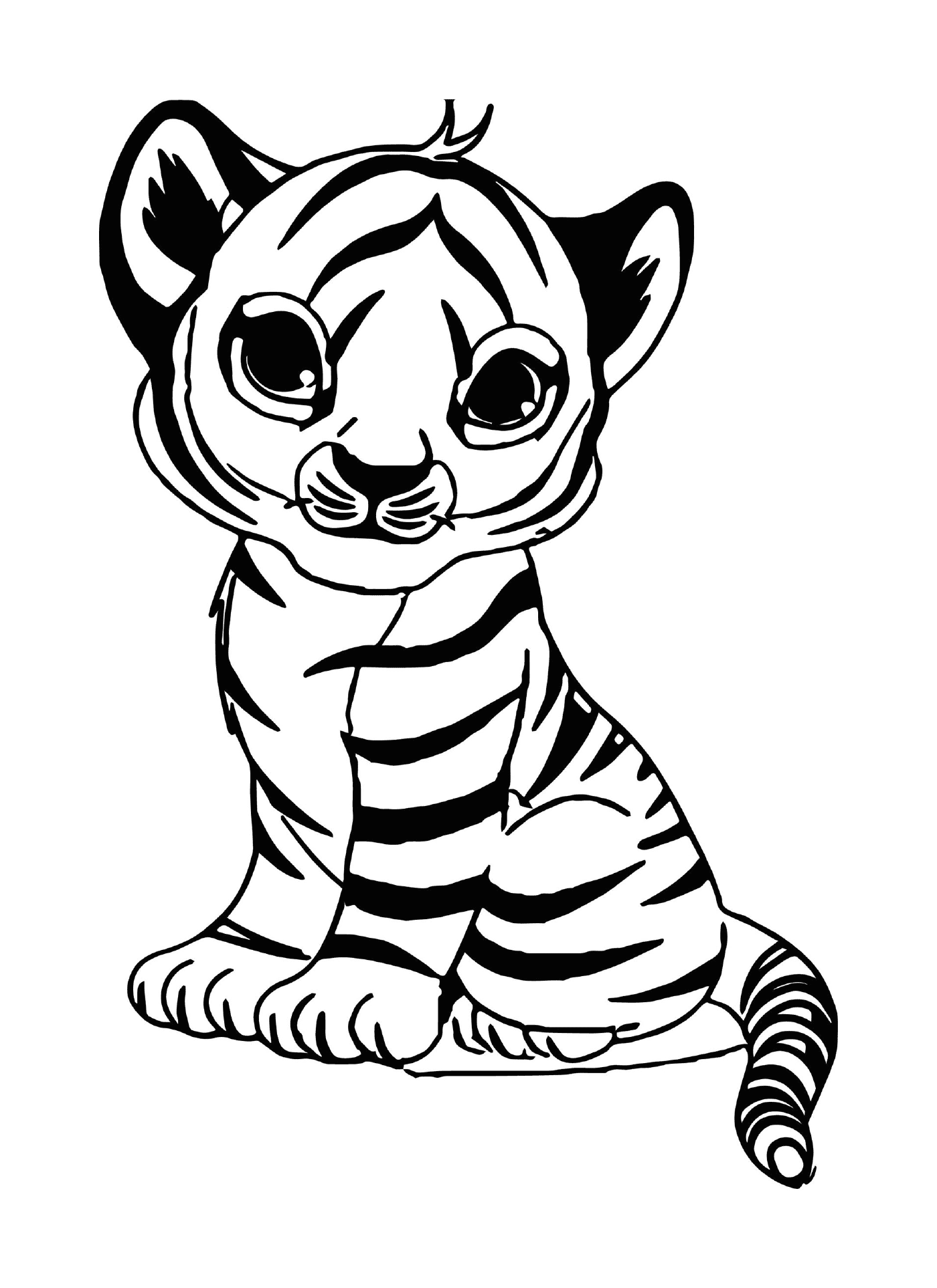  a tiger cub 